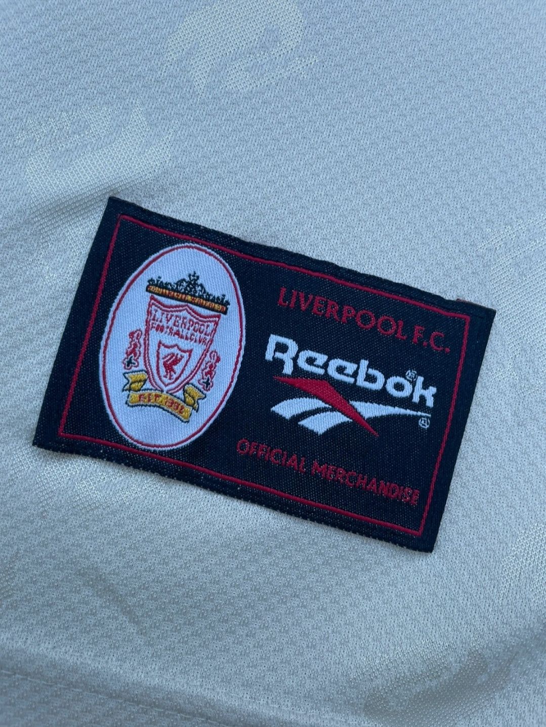 Reebok Vintage 1996 1997 Liverpool away jersey Size US XL / EU 56 / 4 - 5 Thumbnail