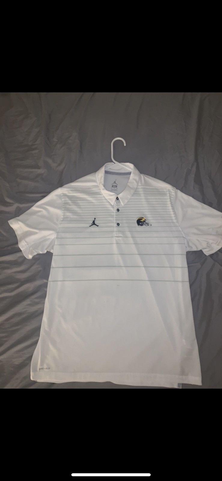 Jordan Brand University of Michigan Jordan Brand College Football Polo Size US XL / EU 56 / 4 - 2 Thumbnail