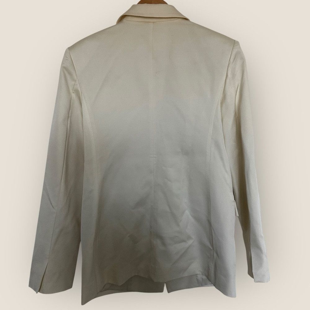 & Other Stories NWT & Other Stories | Relaxed Cut-Away Tailored Blazer | Wh Size M / US 6-8 / IT 42-44 - 9 Thumbnail