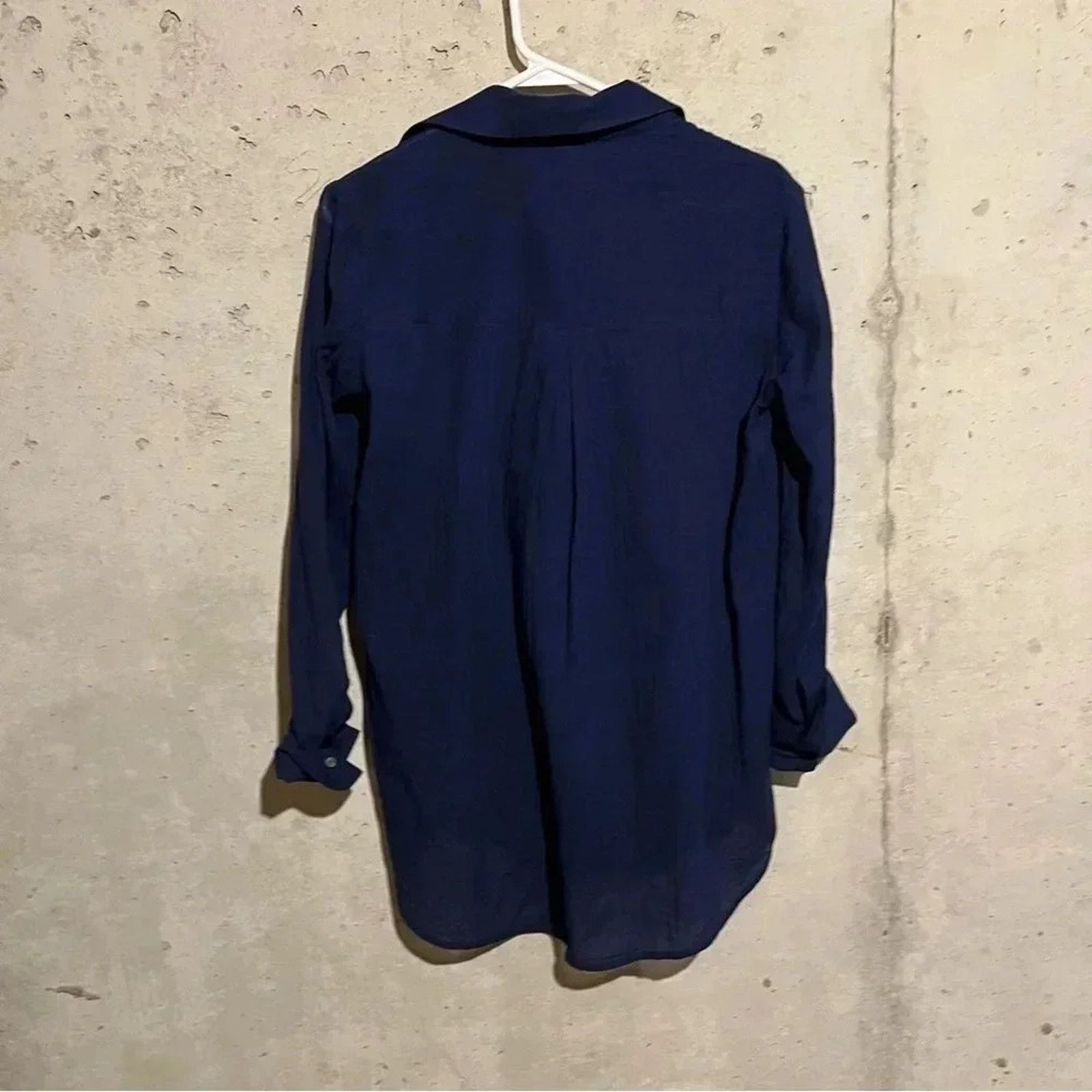 Club Monaco Club Monaco Elizabina Blue Popover Chemise Tunic S NWT Size S / US 4 / IT 40 - 9 Thumbnail