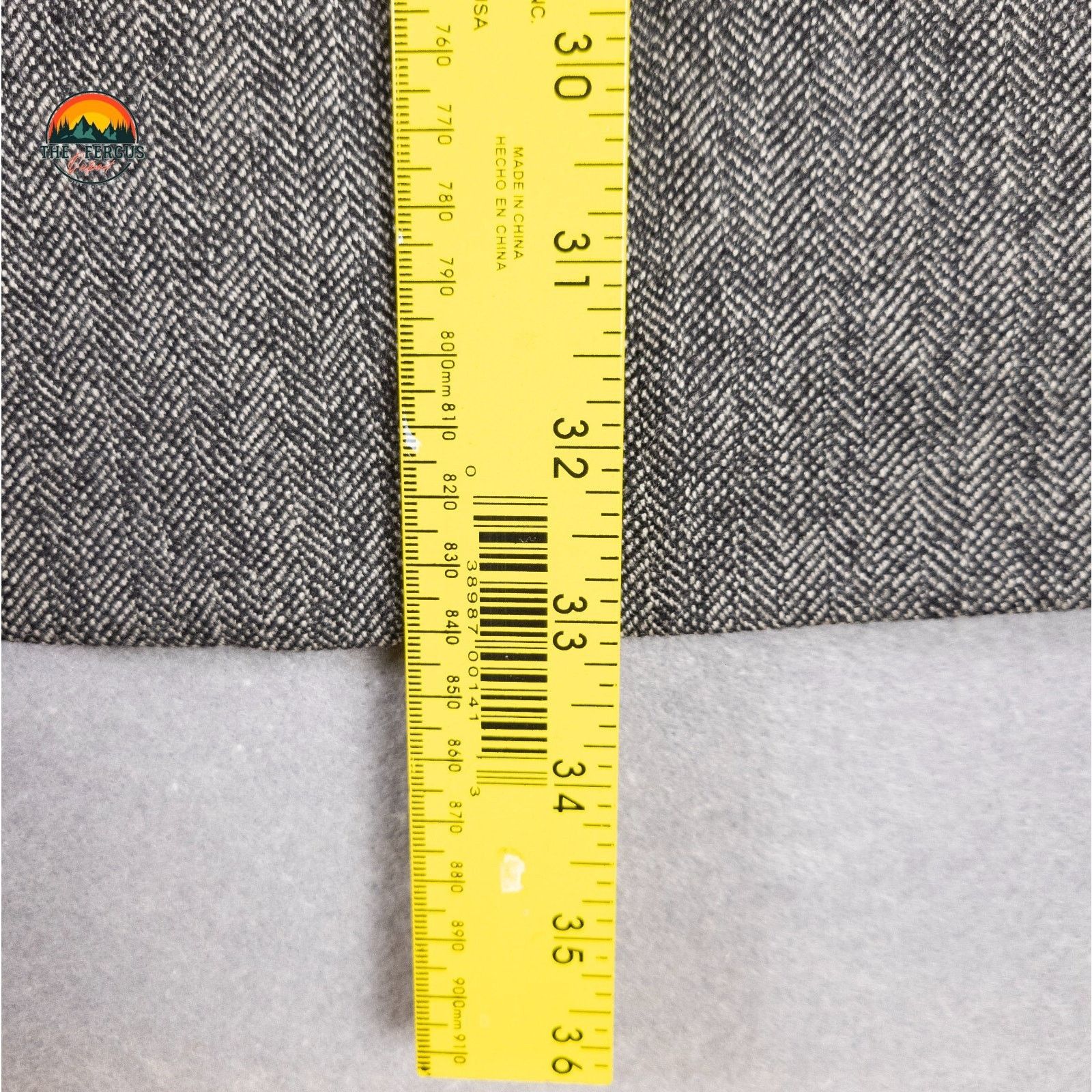 Savile Row Savile Row Macys Blazer Gray Single-Breasted Men's L 44 Size 44L - 5 Thumbnail