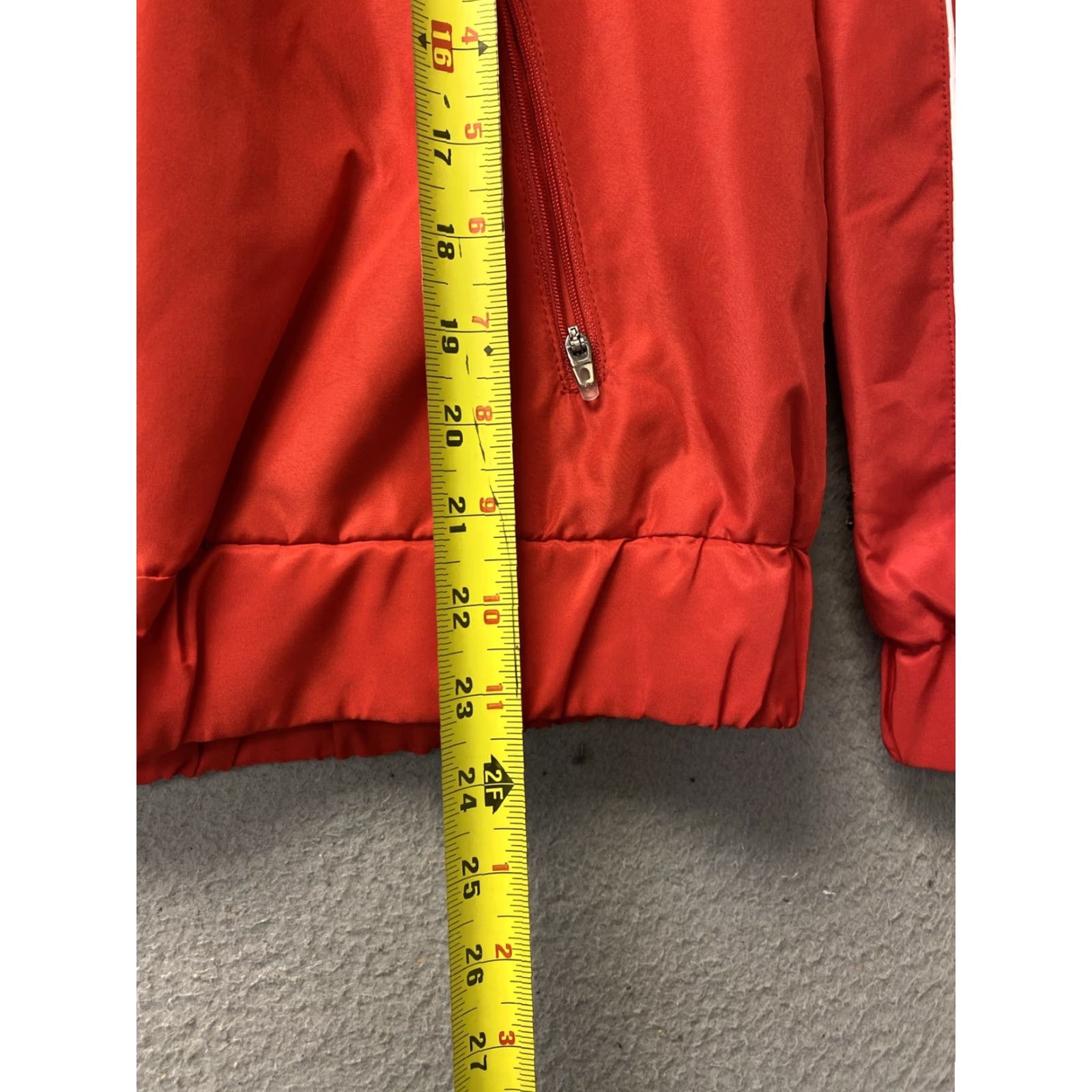 Champion Champion Women's Hoodie Jacket XS Full Zip Logo Red Cotton Blend Activewear Size XS / US 0-2 / IT 36-38 - 6 Thumbnail