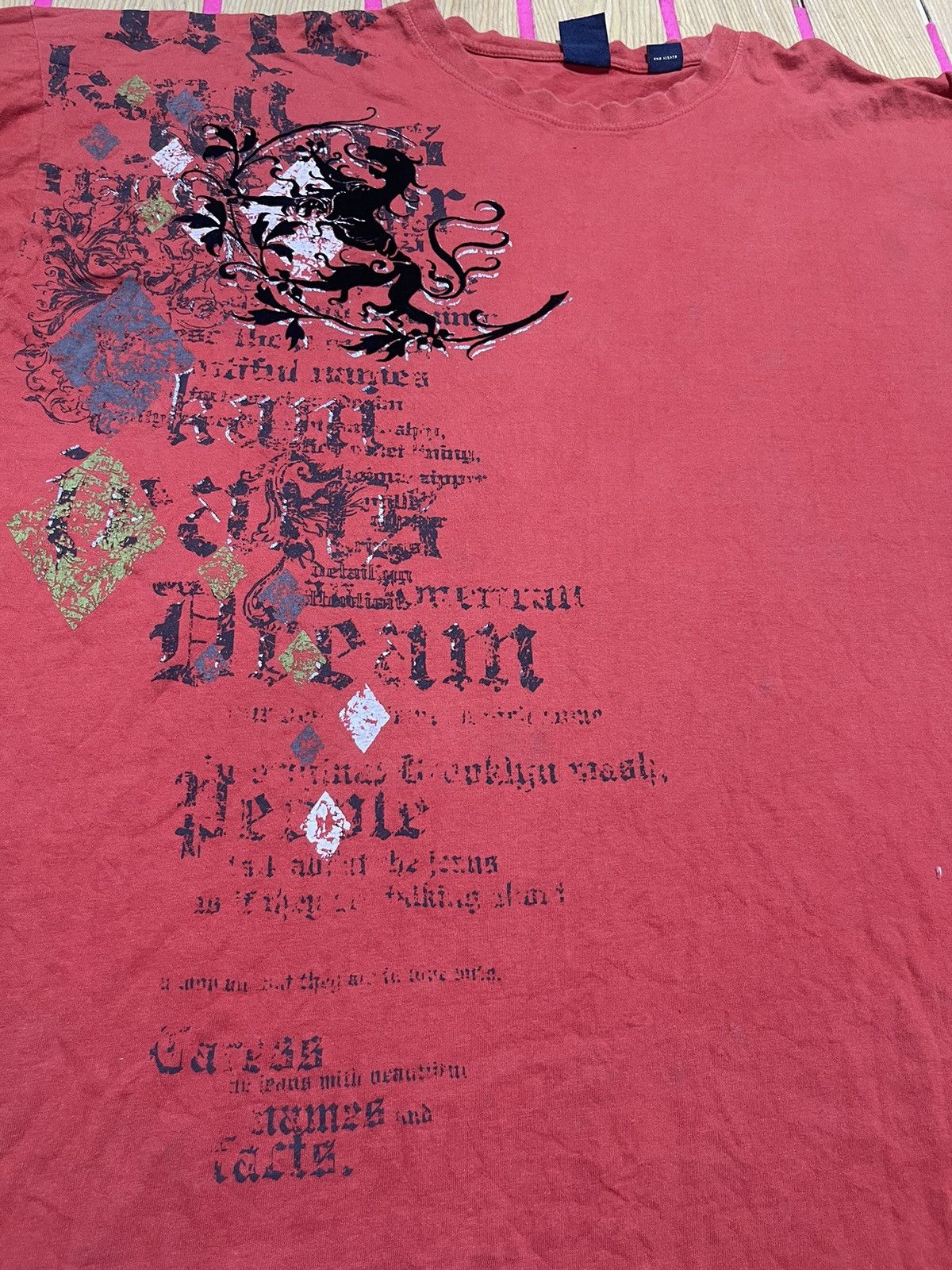 If Six Was Nine Y2K KANI GOLD oversized short sleeve t-shirt Size US XXL / EU 58 / 5 - 3 Thumbnail