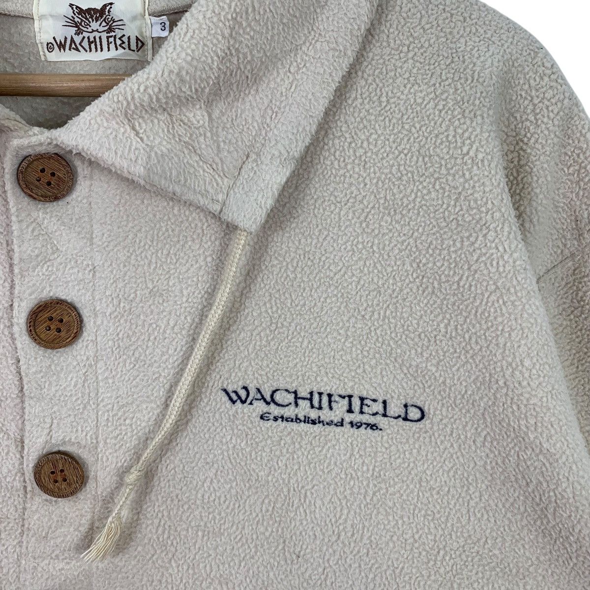 Japanese Brand × Vintage Vintage WACHIFIELD DAYAN Cat Japanese Big Logo Polos Shirts Size US L / EU 52-54 / 3 - 4 Thumbnail