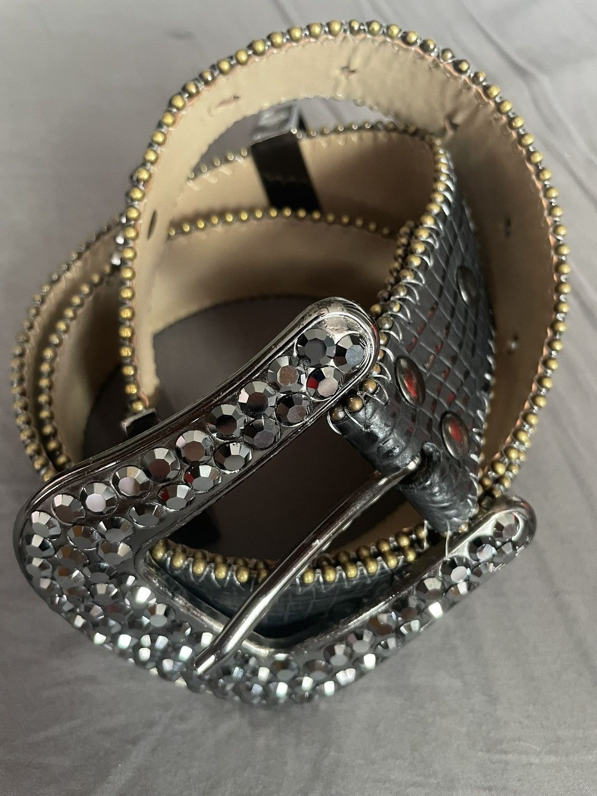 B.B. Simon B.B. Simon Black Belt Size 34 - 5 Thumbnail