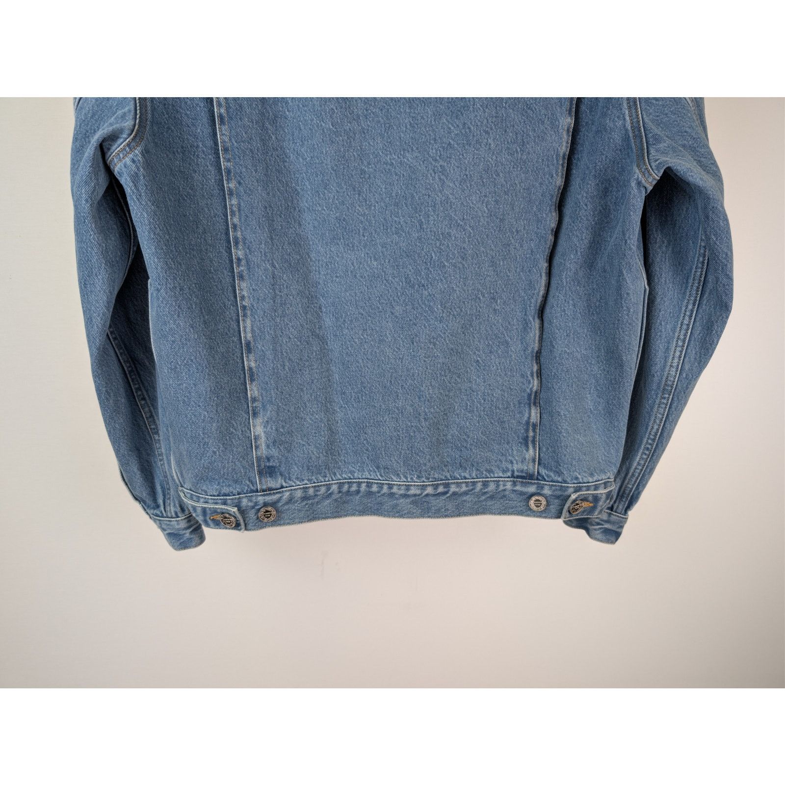 Vetements o1rshd1 Deconstructed Hooded Denim Jacket in Denim Mid Blue Size US M / EU 48-50 / 2 - 13 Thumbnail
