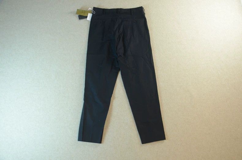 Yohji Yamamoto Yohji Yamamoto size 2 Embroidered zipper slacks pants Size US 28 / EU 44 - 6 Thumbnail