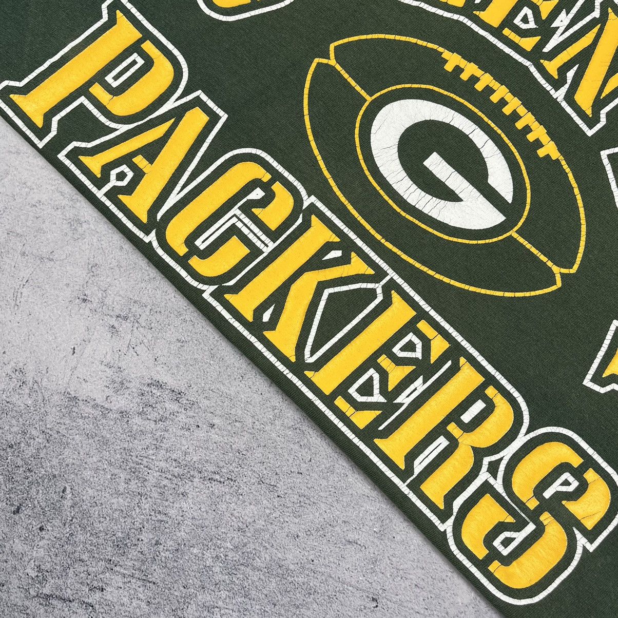 NFL Vintage Green Bay Packers NFL faded Made in USA tee 90’s Size US XL / EU 56 / 4 - 11 Thumbnail