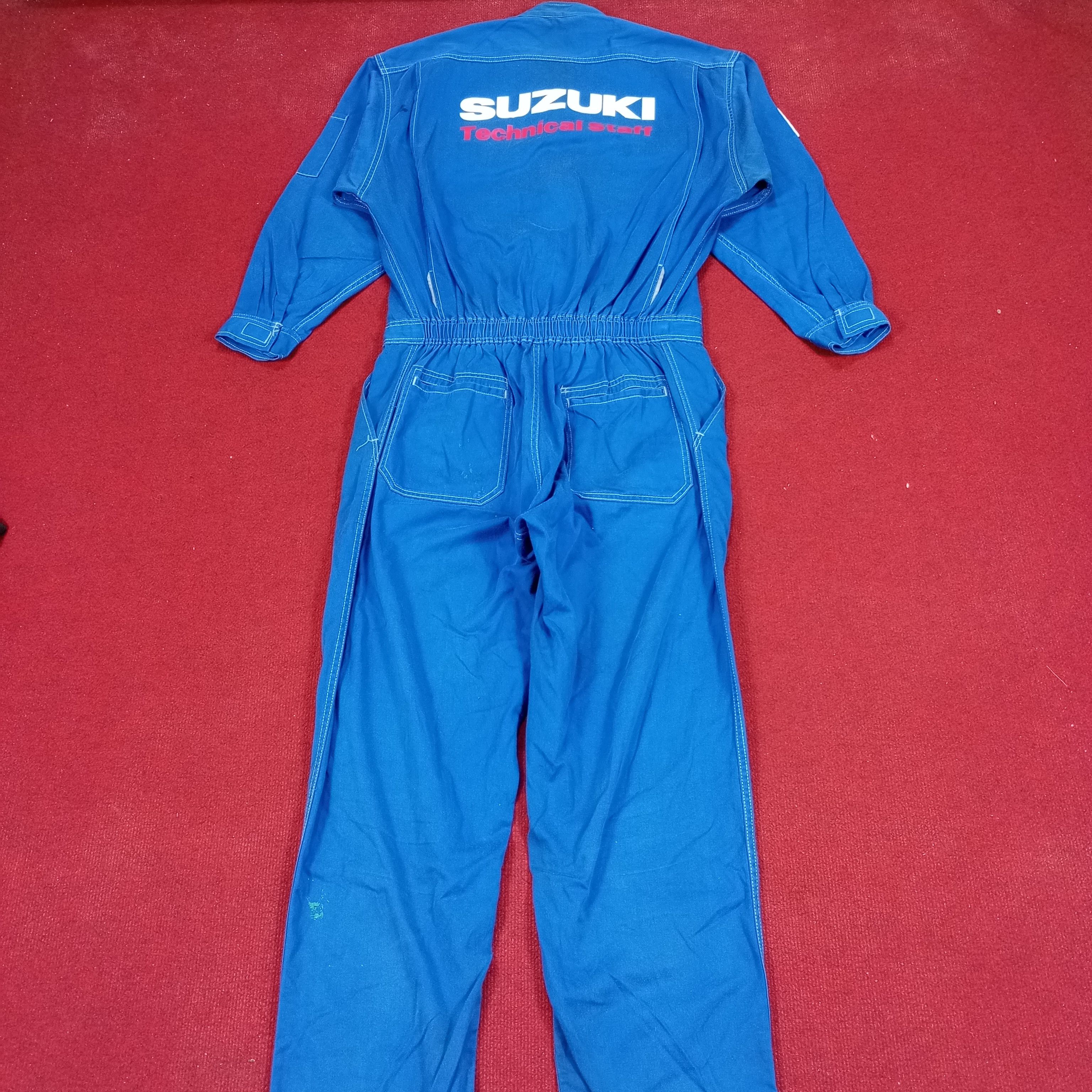 Japanese Brand Suzuki Japanese Brand Workwear Style Coverall Jacket c182n14 Size US L / EU 52-54 / 3 - 1 Thumbnail