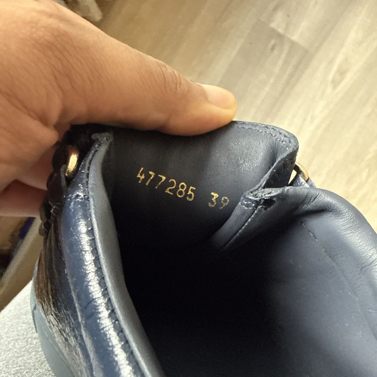 Balenciaga Balenciaga Arena Navy Blue Size US 9 / IT 39 - 4 Thumbnail