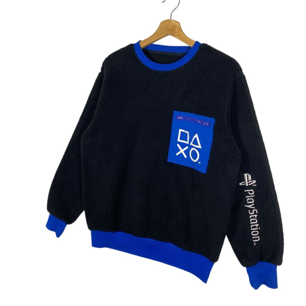 Playstation Playstation X Japanese Brand Fleece Sweatshirt M Size Size US M / EU 48-50 / 2 - 2 Thumbnail