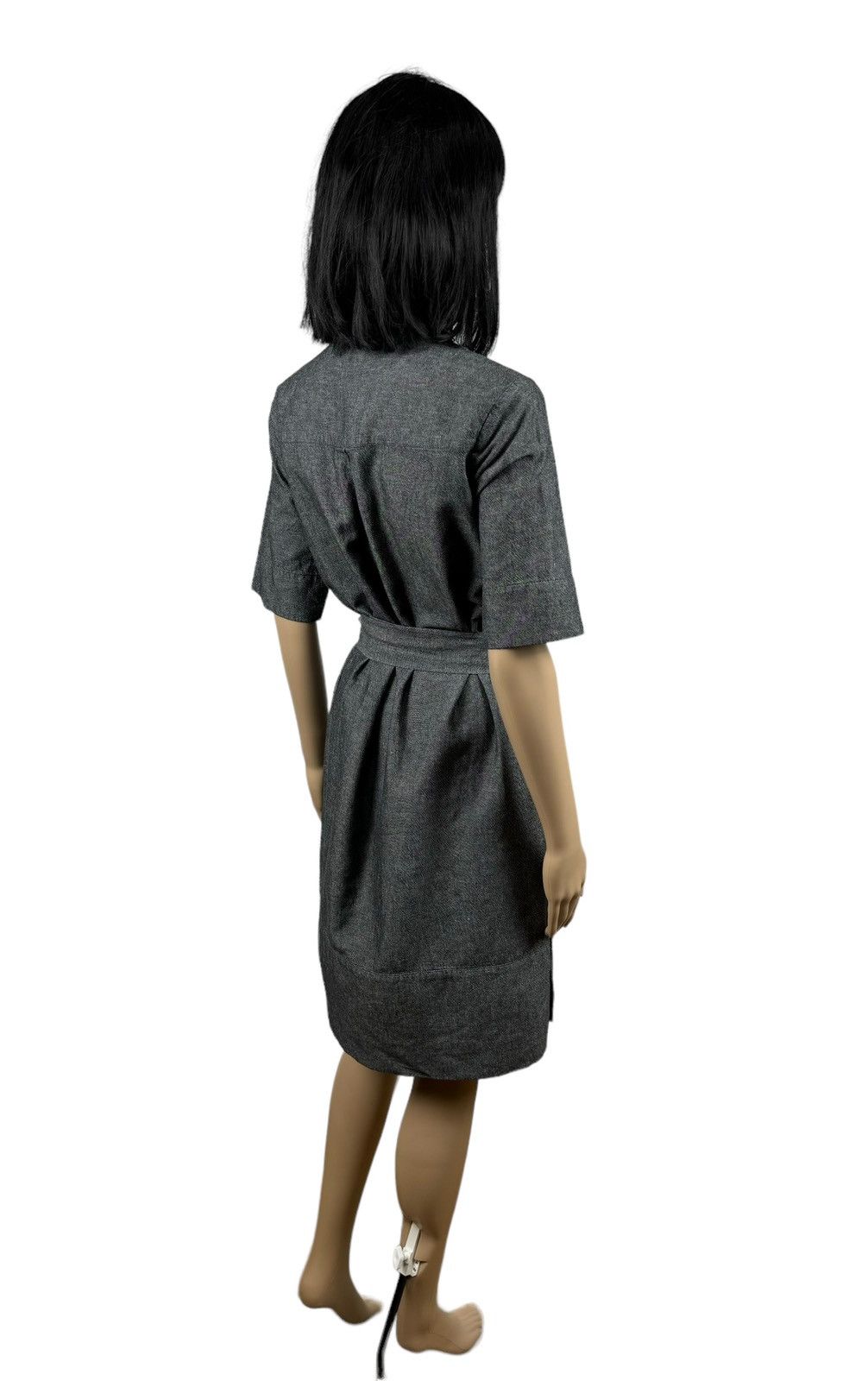 Designer Ivo Nikkolo Cotton-Linen Dress Belted size 34 Size XXS / US 00 / IT 34 - 8 Thumbnail