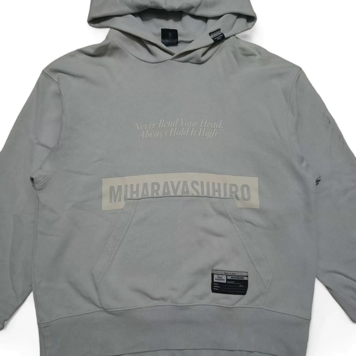 Japanese Brand Maison Miharayasuhiro x GU 'Good Inspiration' Hoodie Jacket Size US M / EU 48-50 / 2 - 4 Thumbnail