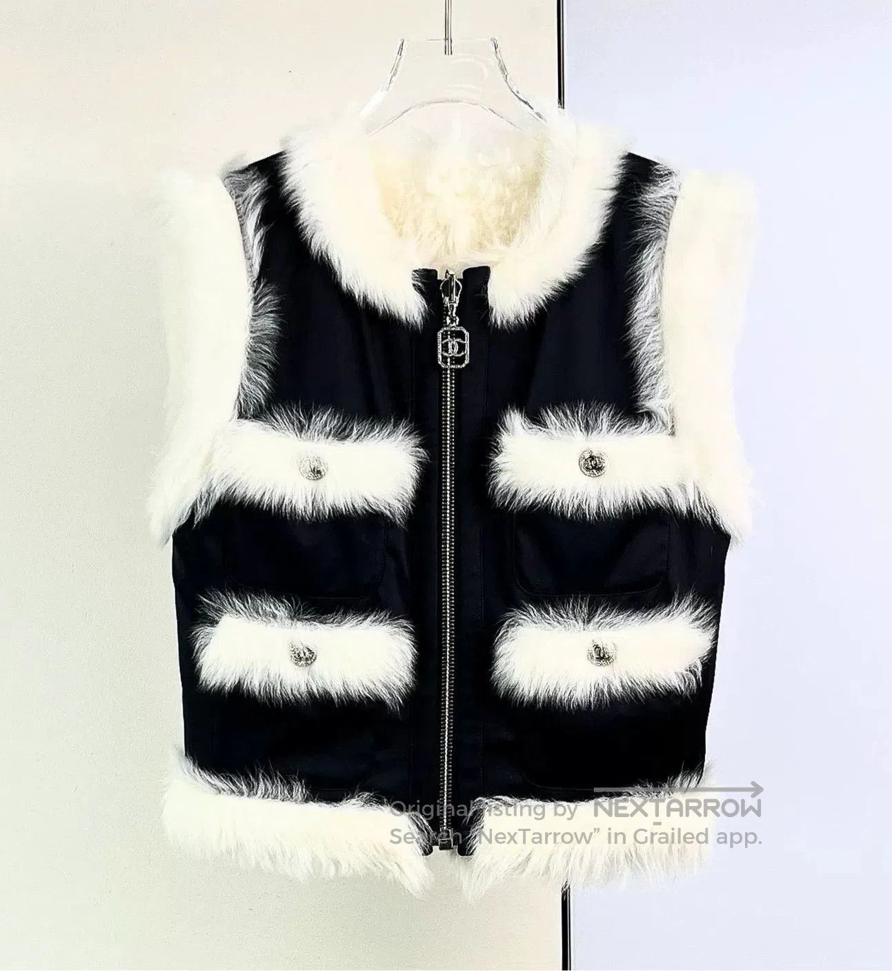 Chanel Chanel 23N Ski Reversible Vest. Size XXS / US 00 / IT 34 - 3 Thumbnail