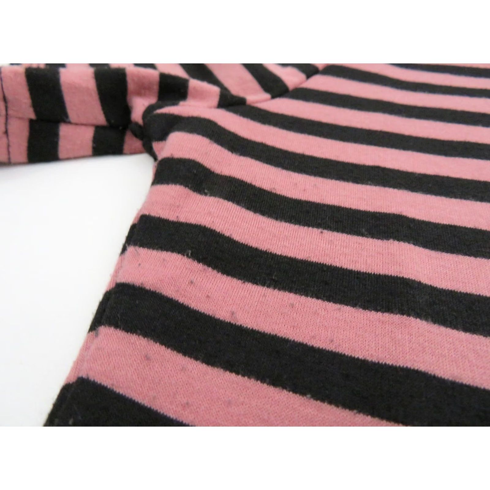 Vintage LuLaRoe Women's Amelia Dress XS Pink Brown Striped Fit & Flare A-Line Size XS / US 0-2 / IT 36-38 - 5 Thumbnail