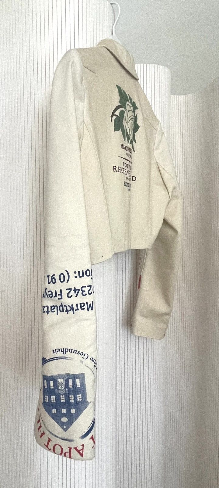 Marine Serre Marine Serre Regenerated Tote Bags jacket🤍🤍 Natural Canvas Size M / US 6-8 / IT 42-44 - 4 Thumbnail