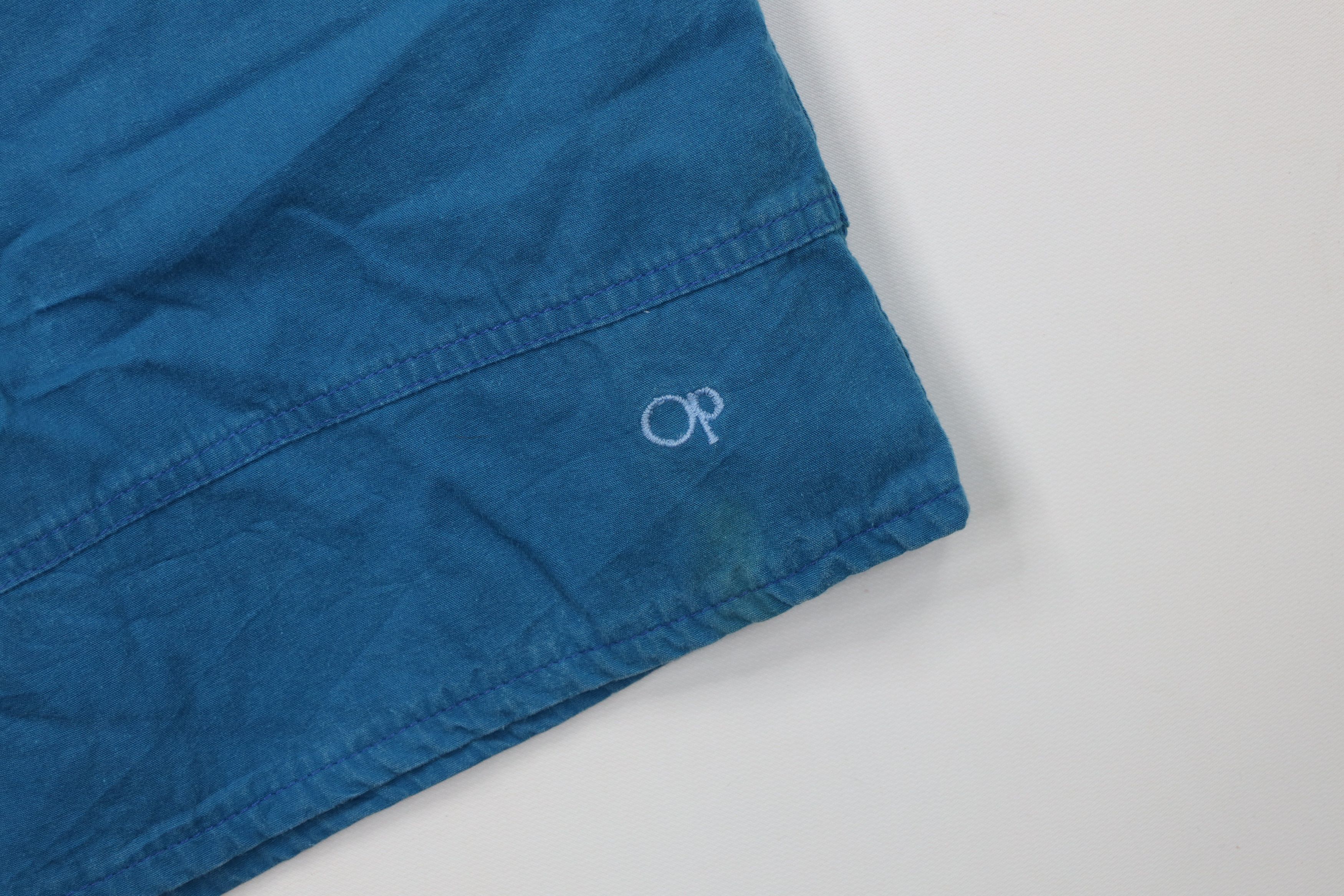 Ocean Pacific Vintage 80s 90s Ocean Pacific Above Knee Surf Shorts Blue Size US 36 / EU 52 - 5 Thumbnail