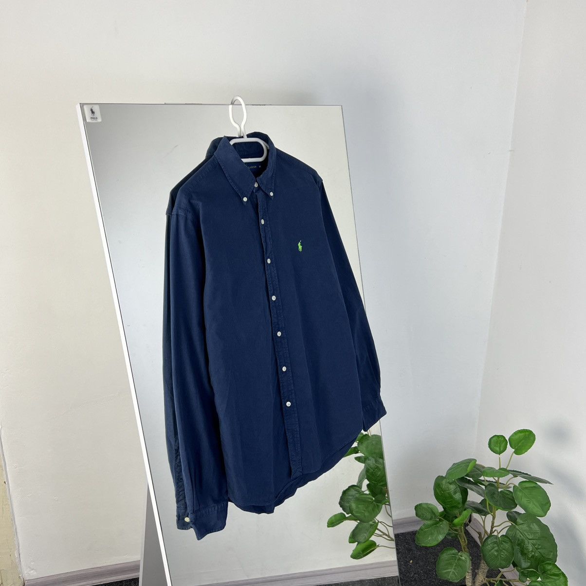 Polo Ralph Lauren Luxury Polo Ralph Lauren Button Up Shirt Green Logo Size US M / EU 48-50 / 2 - 1 Thumbnail