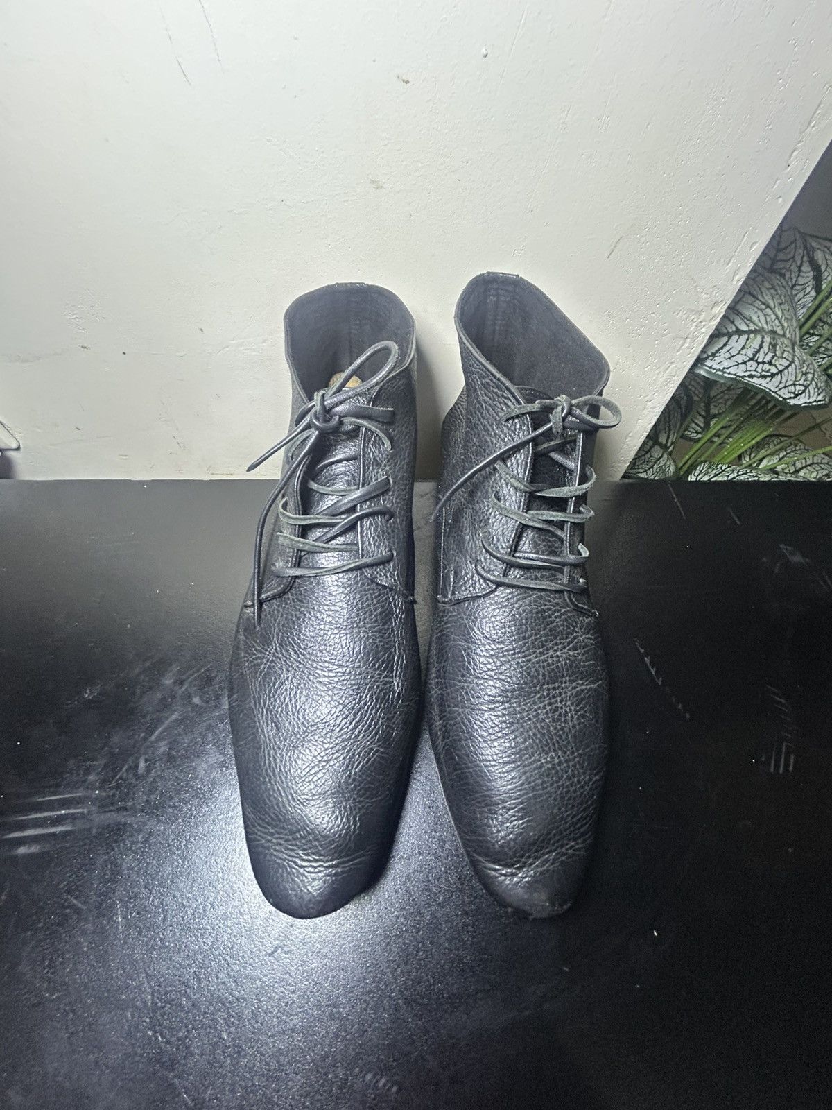 Black Noise White Rain Blacknoise/Whiterain 16th Century boots Size US 10 / EU 43 - 1 Thumbnail