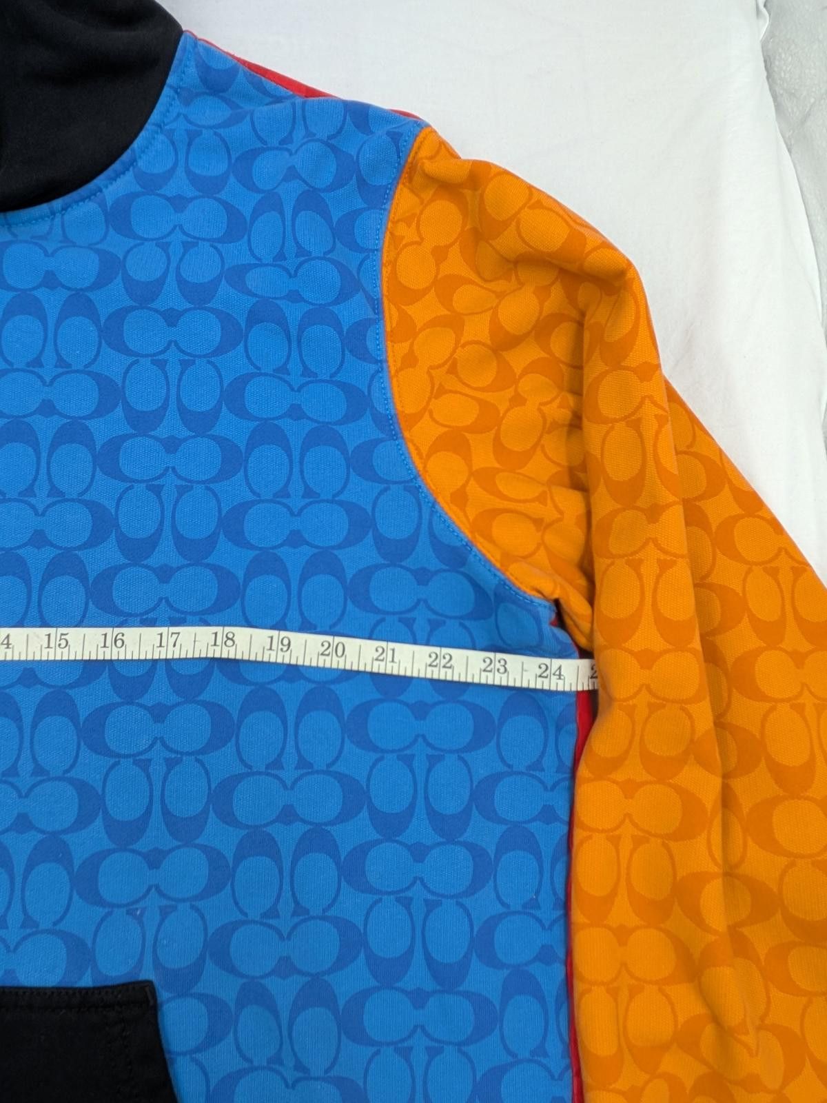 Coach Coach Mens XL Signature Colorblock Hoodie Primary Color Logo Size US XL / EU 56 / 4 - 5 Thumbnail