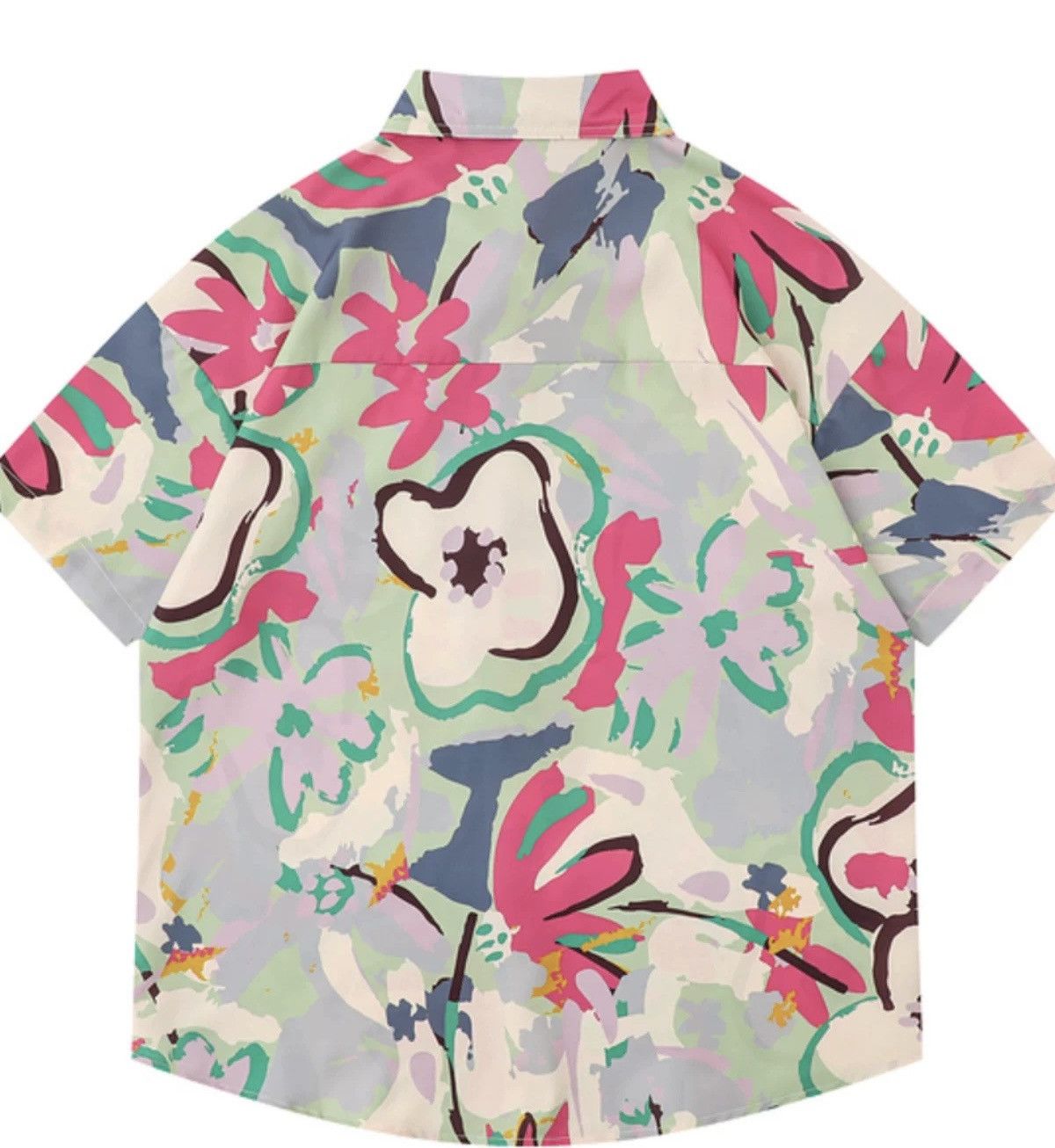 Other Graffiti Button Up Short Sleeve Shirt Size US M / EU 48-50 / 2 - 2 Thumbnail