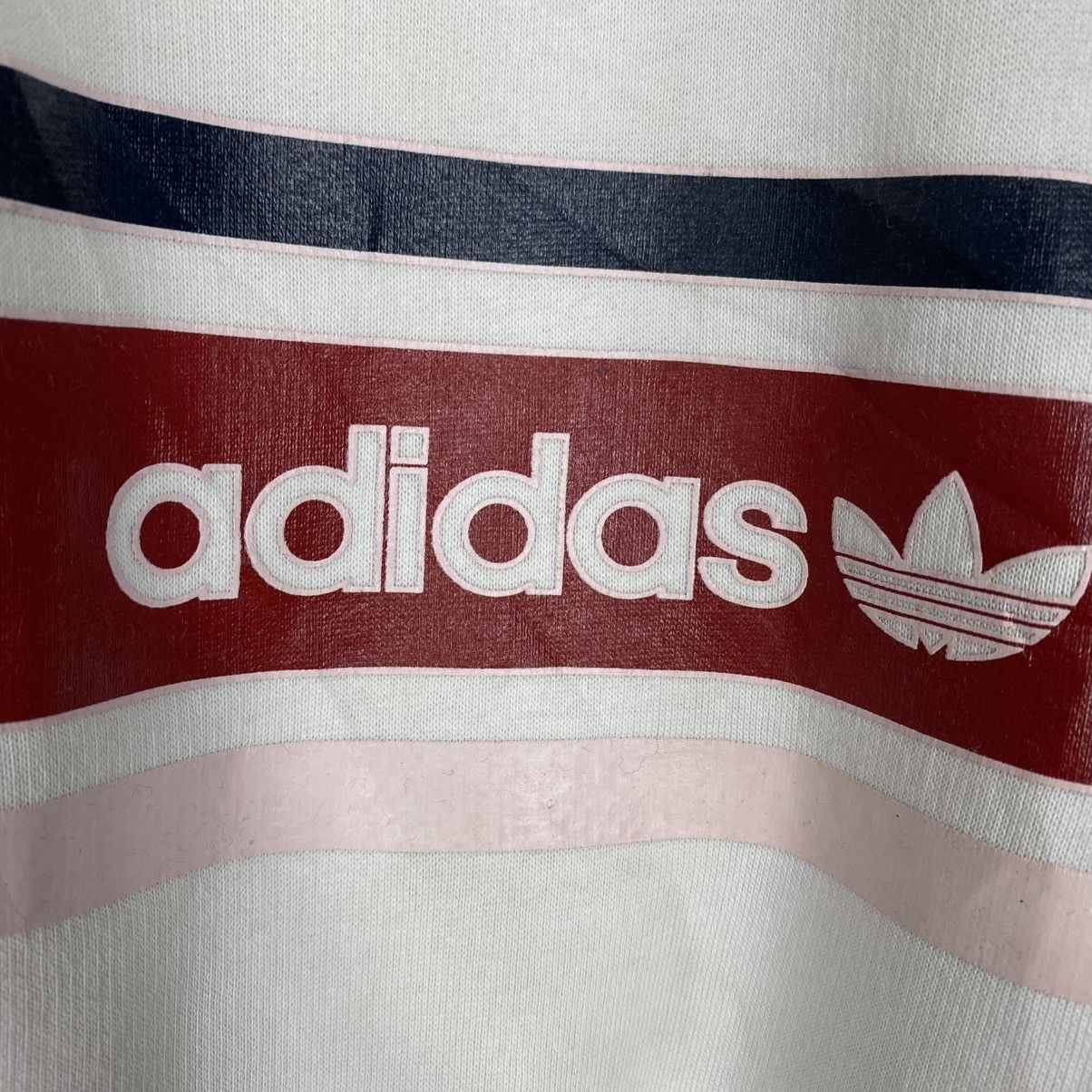 Adidas Vintage Zipper Bomber Jacket Adidas Big Logo Size US M / EU 48-50 / 2 - 20 Thumbnail