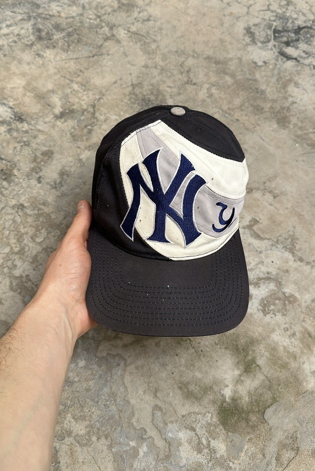Vintage 90s MLB New York Yankees Cap Twins