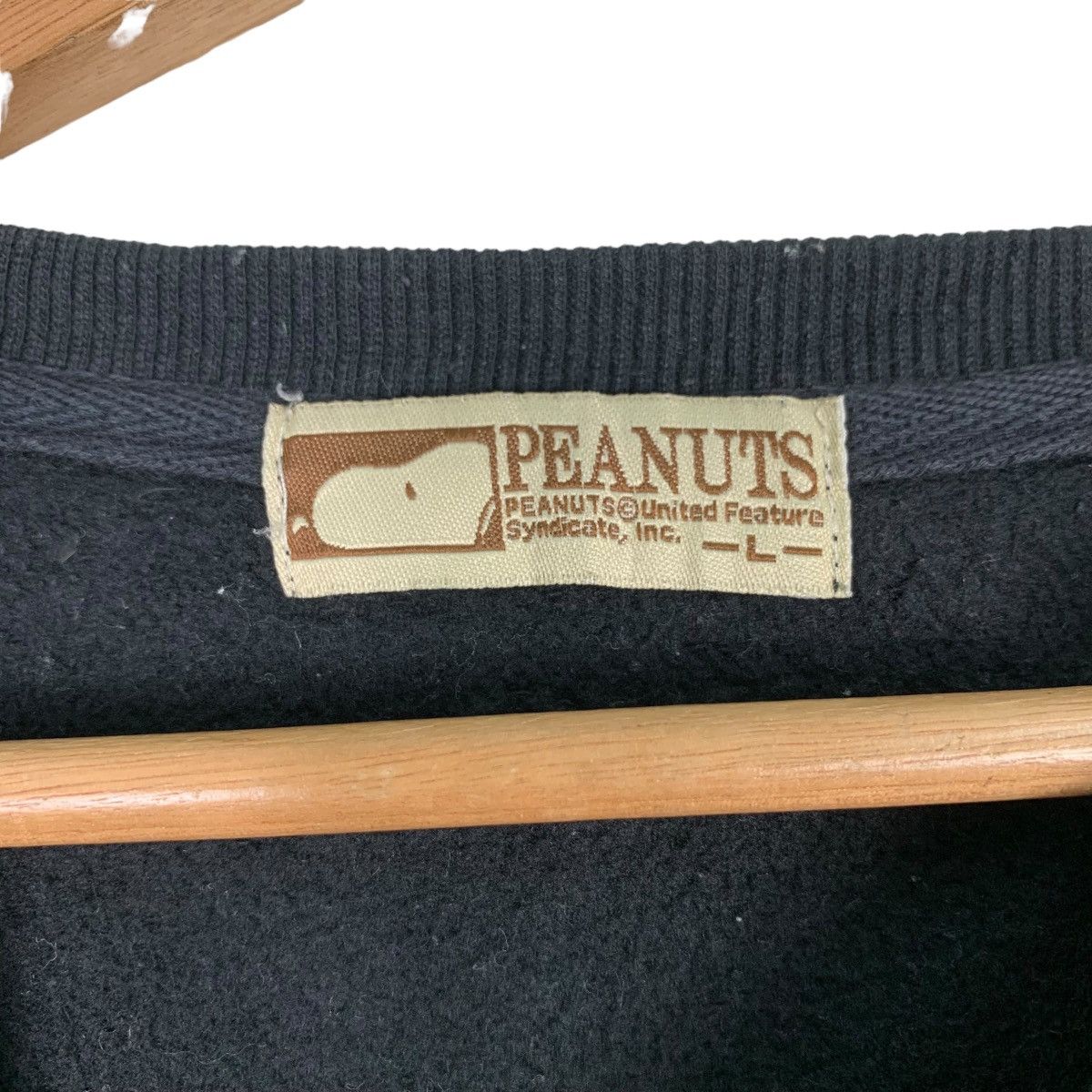 Peanuts PEANUTS Snoopy Patriot Big Logo Sweatshirts #0720-C33 Size US L / EU 52-54 / 3 - 8 Thumbnail