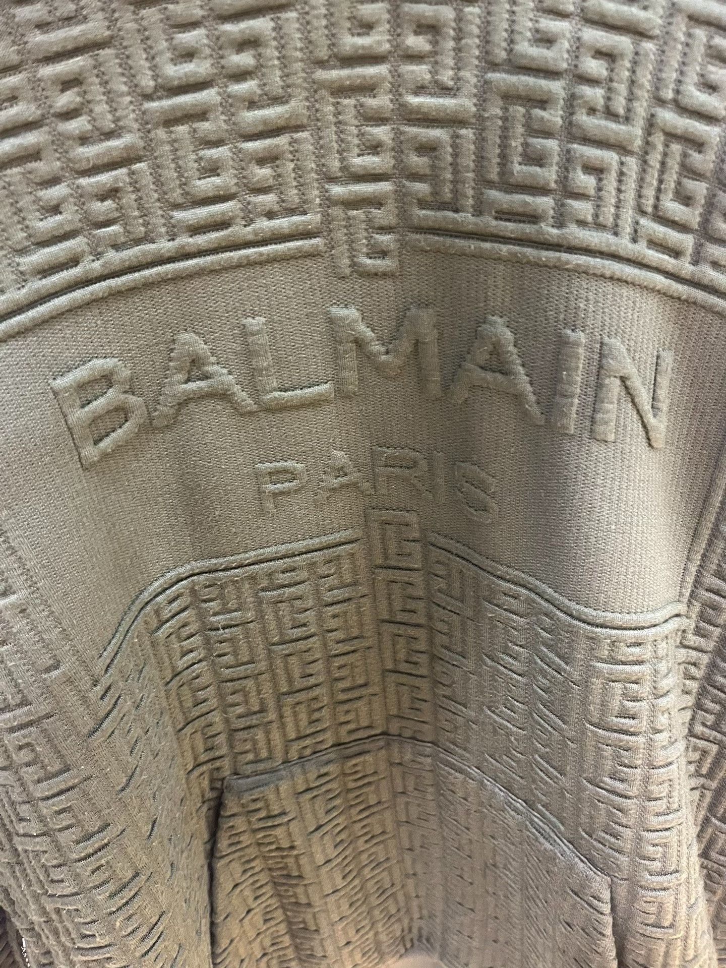 Balmain Balmain Classic 3D Palace Olive Hoodie Size US S / EU 44-46 / 1 - 7 Thumbnail