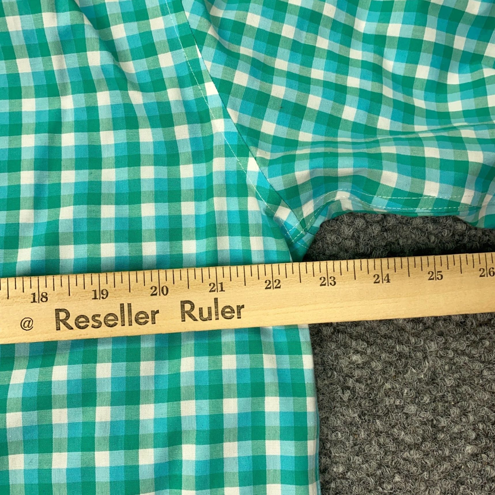 Vintage VTG LL Bean Shirt Mens Medium Plaid Button Down Traditional Fit Size US M / EU 48-50 / 2 - 7 Thumbnail