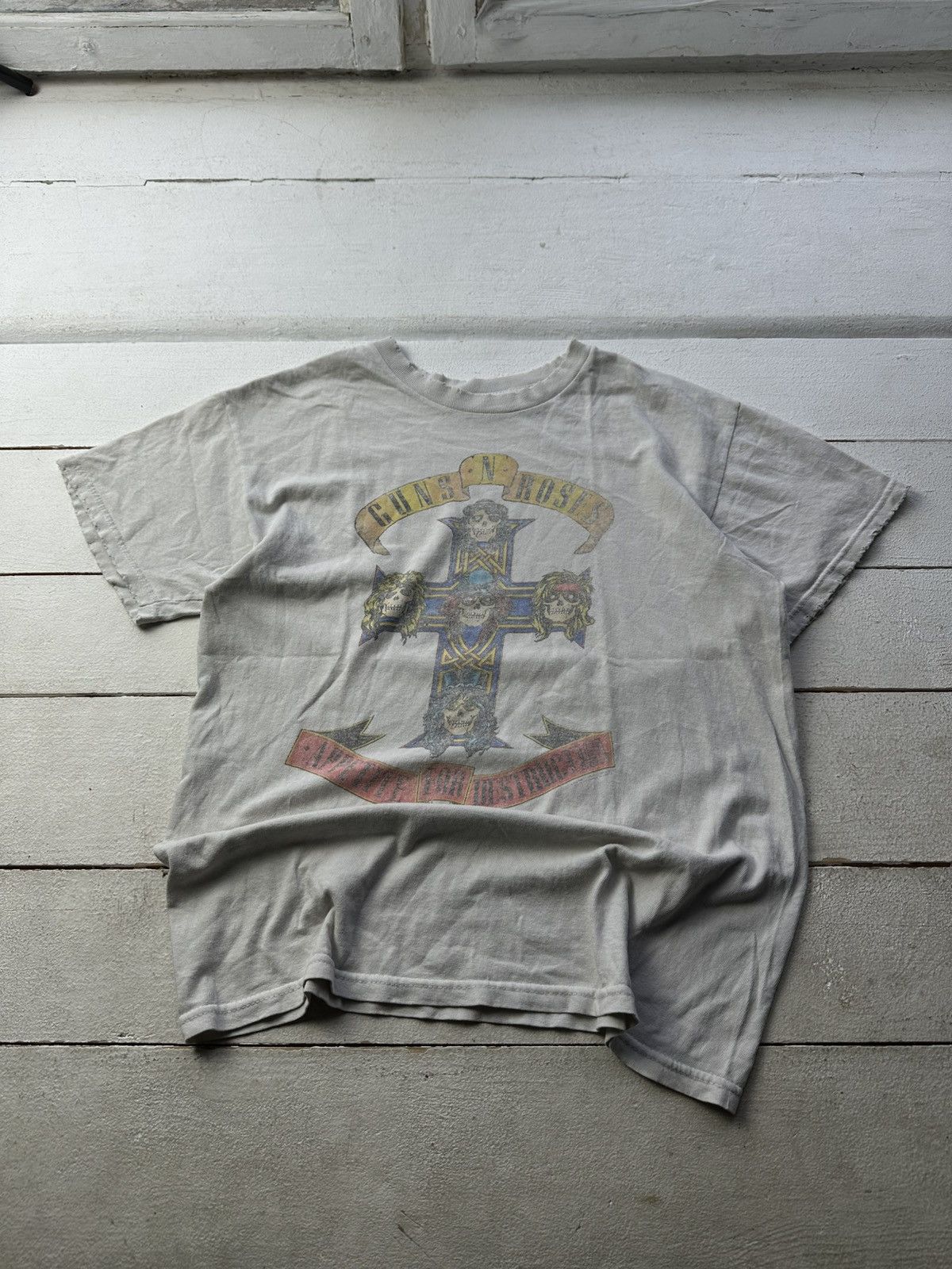 Band Tees 🚨 GUNS N ROSES Tee band big logo tour band rock blues rock Size US M / EU 48-50 / 2 - 1 Thumbnail