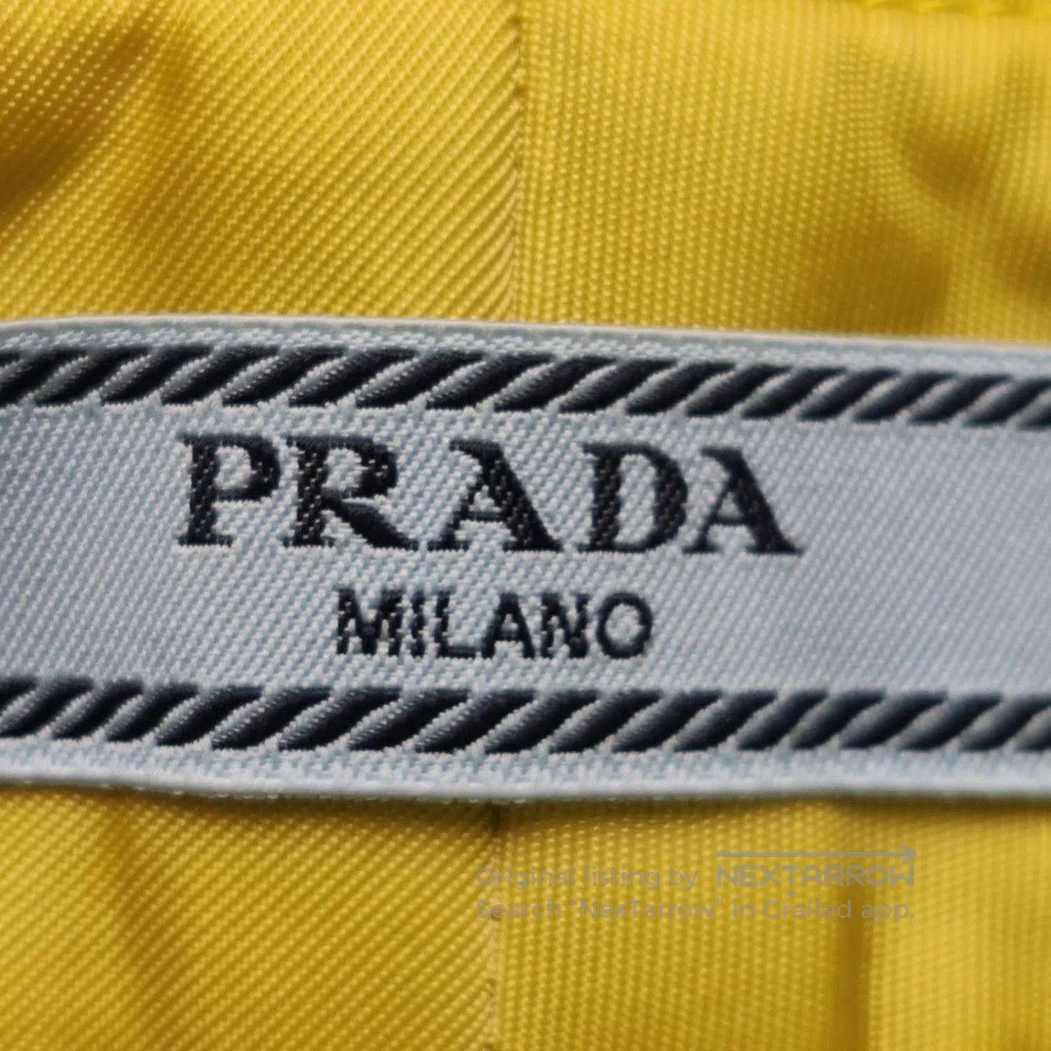 Prada Prada Yellow Belted Shorts with Pouch . Size 37" - 5 Thumbnail