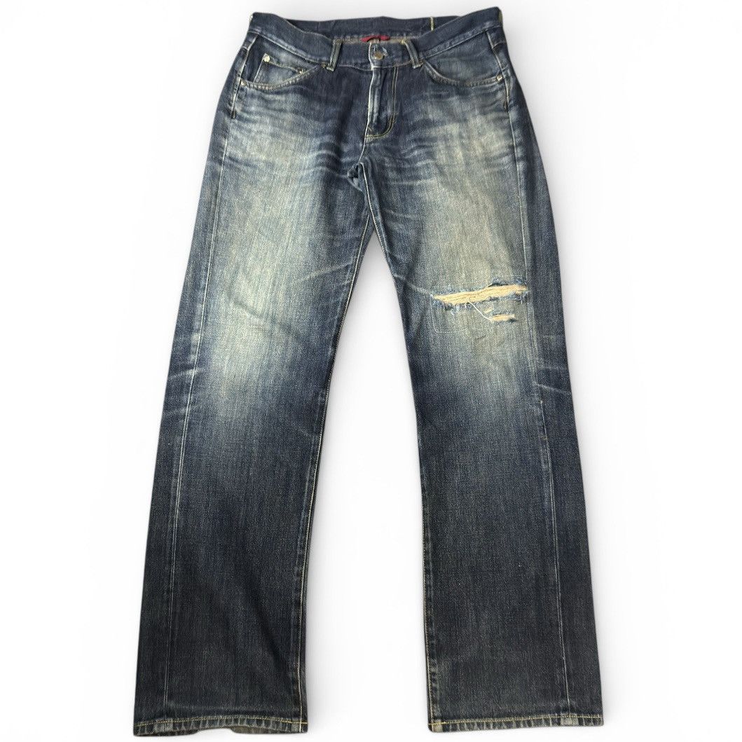 Edwin 🔥🇯🇵 Vintage 90s Edwin 503s Gunny Sack Denim Size US 32 / EU 48 - 2 Thumbnail