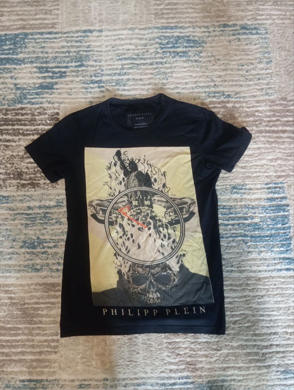 Philipp Plein Philipp Plein "Statue of Liberty & Skull" Limited Editior Size US M / EU 48-50 / 2 - 1 Thumbnail
