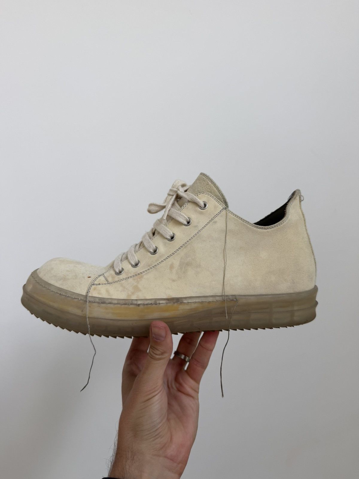 Rick Owens SS19 Babel Culatta Horse Leather Ramones 42 | Grailed