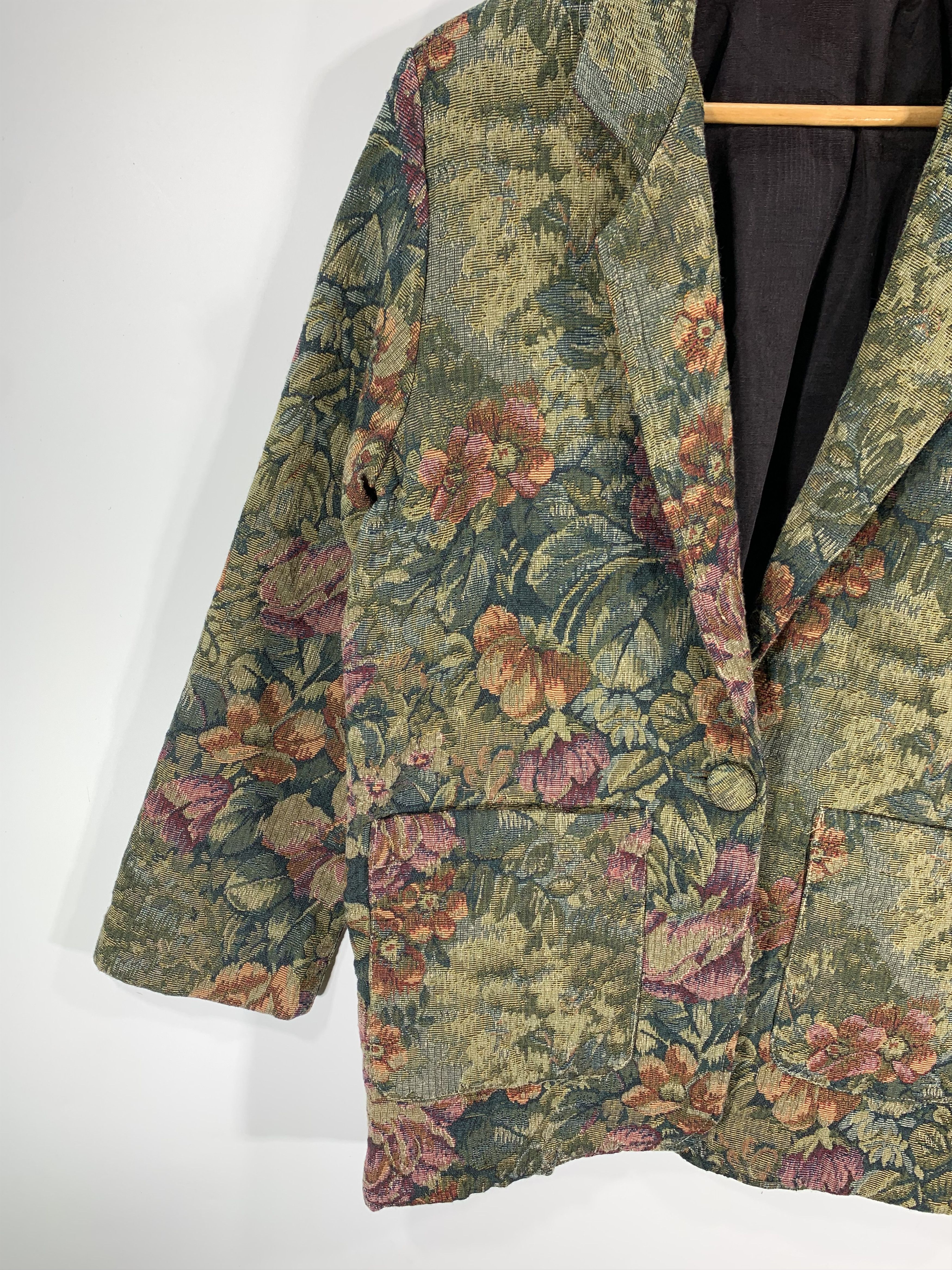 Vintage ⚡️Vintage Clairbois Floral Jacket Size US M / EU 48-50 / 2 - 3 Thumbnail