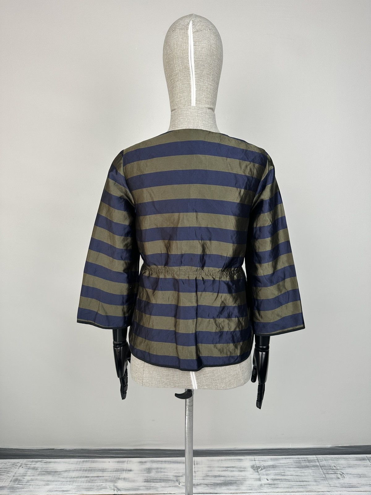 Other ODEEH Germany Metallic Organdi Striped Blazer Jacket size 36 Size S / US 4 / IT 40 - 2 Thumbnail