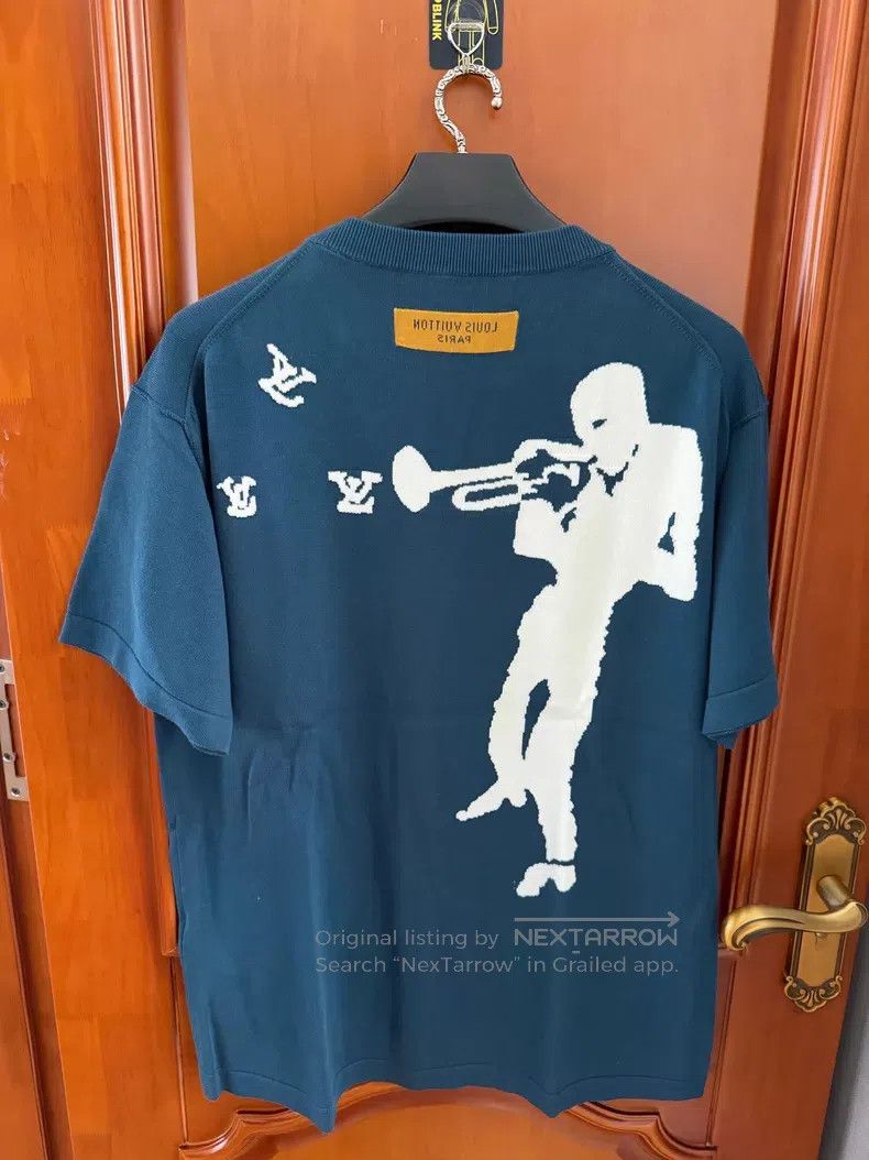 Louis Vuitton Louis Vuitton Piper Knit Short Sleeve Size US XL / EU 56 / 4 - 2 Thumbnail