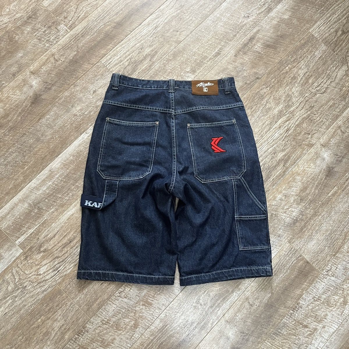 Vintage Vintage Karl Kani Rap Baggy Shorts Size US 32 / EU 48 - 1 Thumbnail