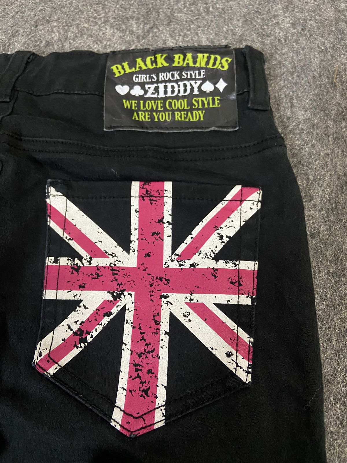 Hysteric Glamour Black bands ziddy bondage punk ghotic pants Size US 26 / EU 42 - 4 Thumbnail