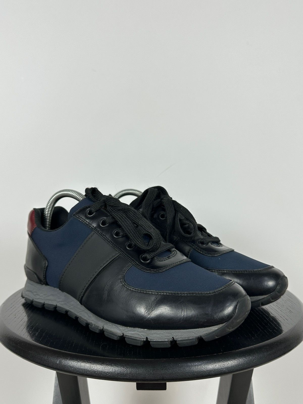 Prada Prada Matchrace Leather Sneakers Size US 7 / EU 40 - 11 Thumbnail