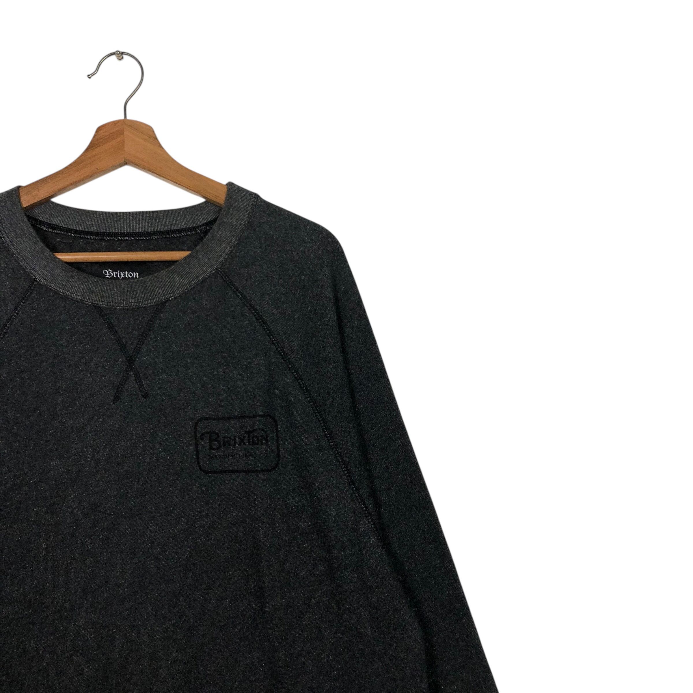 Japanese Brand 📌Vintage Sweatshirt Brixton Box Logo Issey Miyake Size US XL / EU 56 / 4 - 7 Thumbnail
