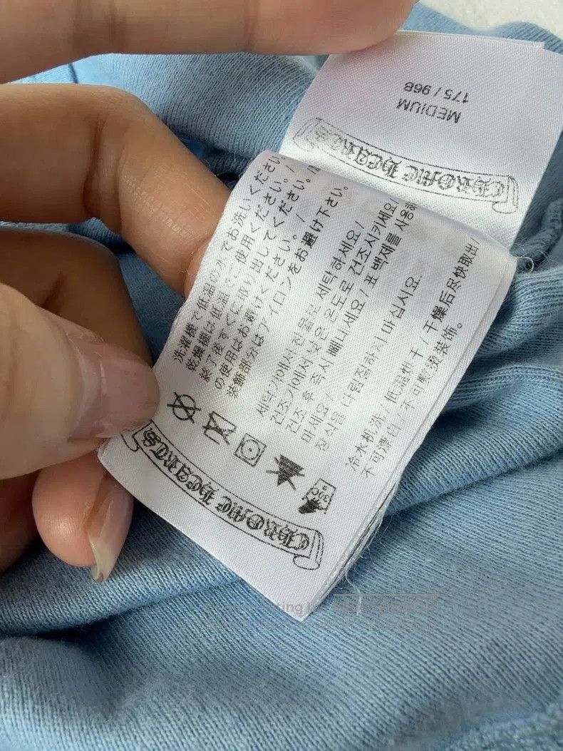 Chrome Hearts Chrome Hearts Blue Short Sleeve T-Shirt. Size US M / EU 48-50 / 2 - 5 Thumbnail