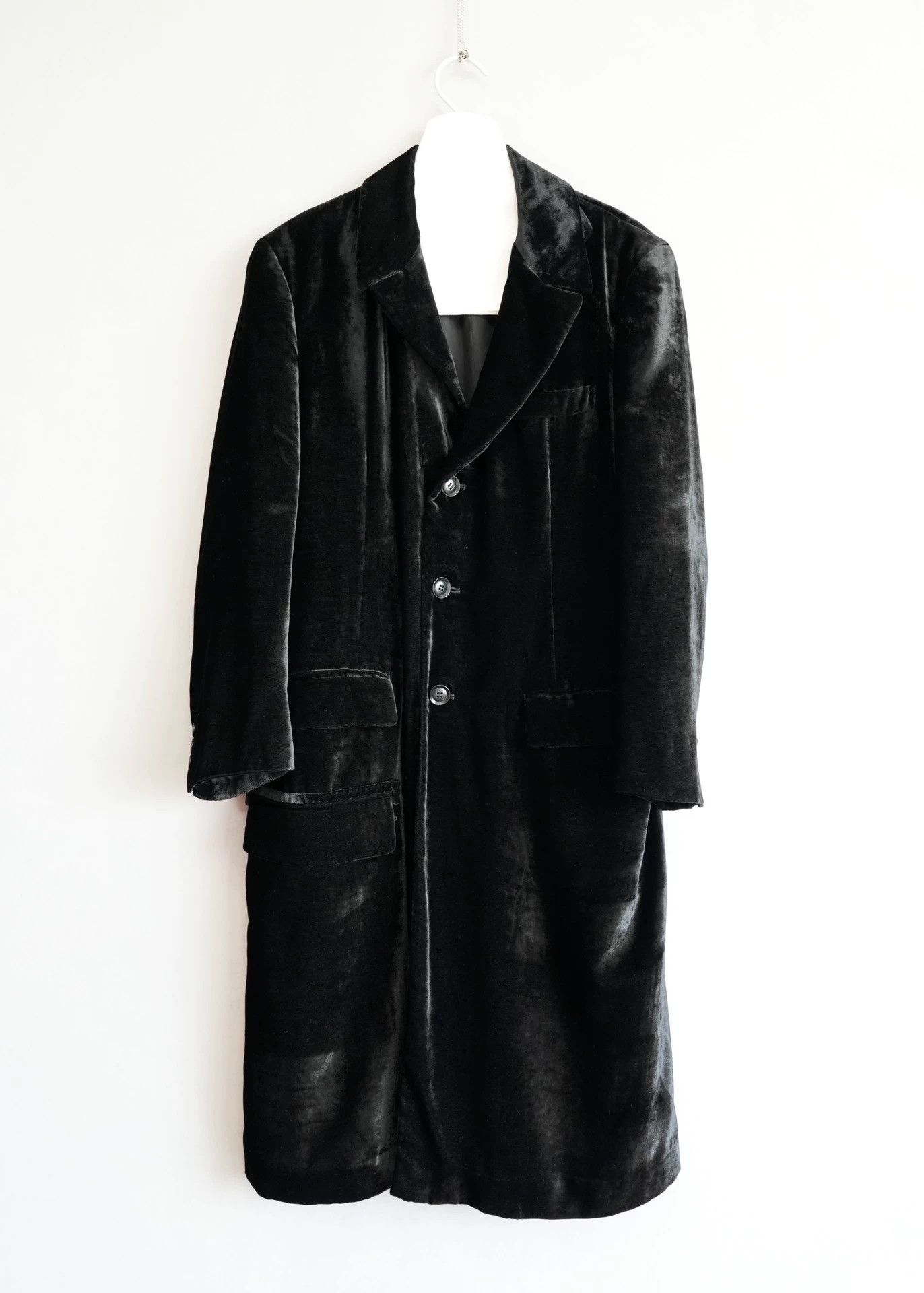 Yohji Yamamoto Yohji Yamamoto 18AW Velvet Dr.jkt White Size US L / EU 52-54 / 3 - 1 Thumbnail
