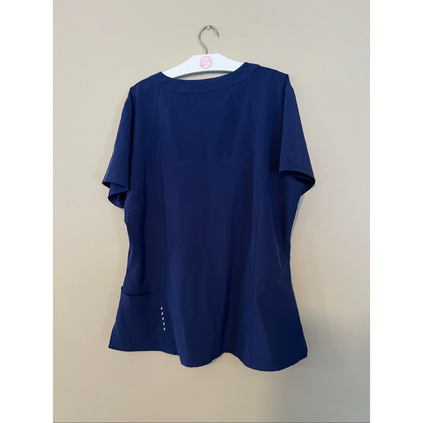 Other Barco One Blue Scrub Top Woman’s Size XL FLAWED-MARKS Size XL / US 12-14 / IT 48-50 - 7 Thumbnail