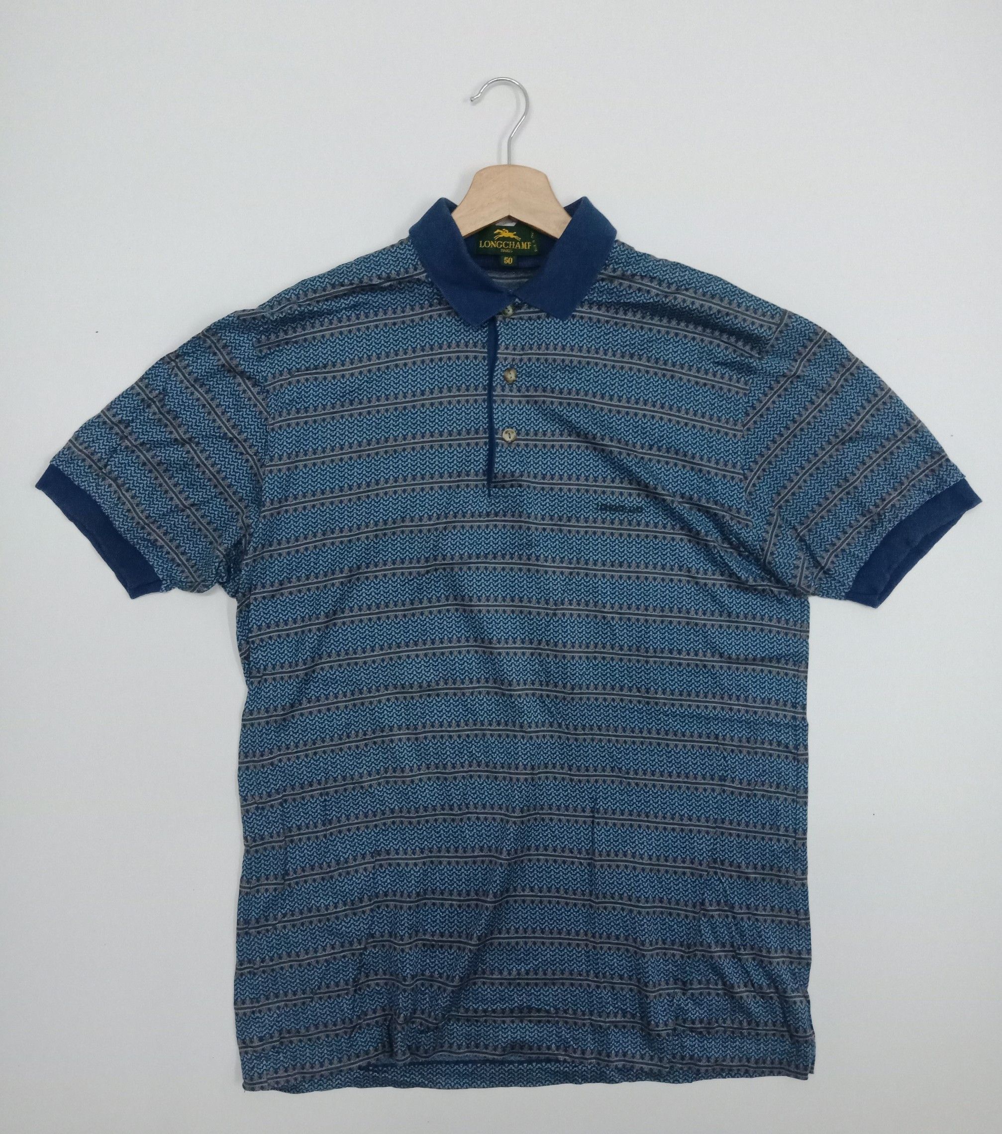 Longchamp Longchamp Paris Polo Italy #D Size US L / EU 52-54 / 3 - 1 Thumbnail