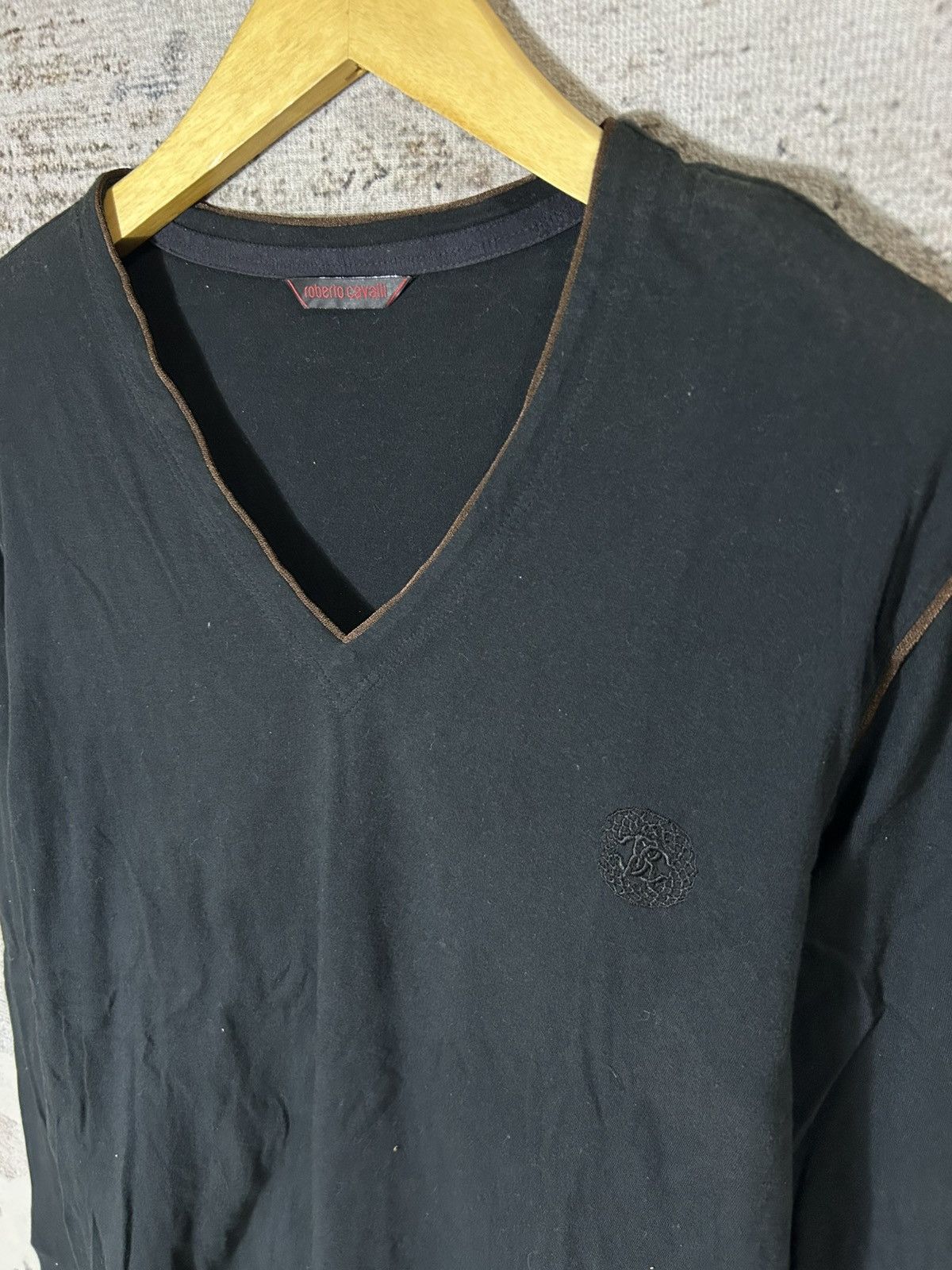 Roberto Cavalli 2000s Roberto Cavalli Longsleeve Size US L / EU 52-54 / 3 - 4 Thumbnail