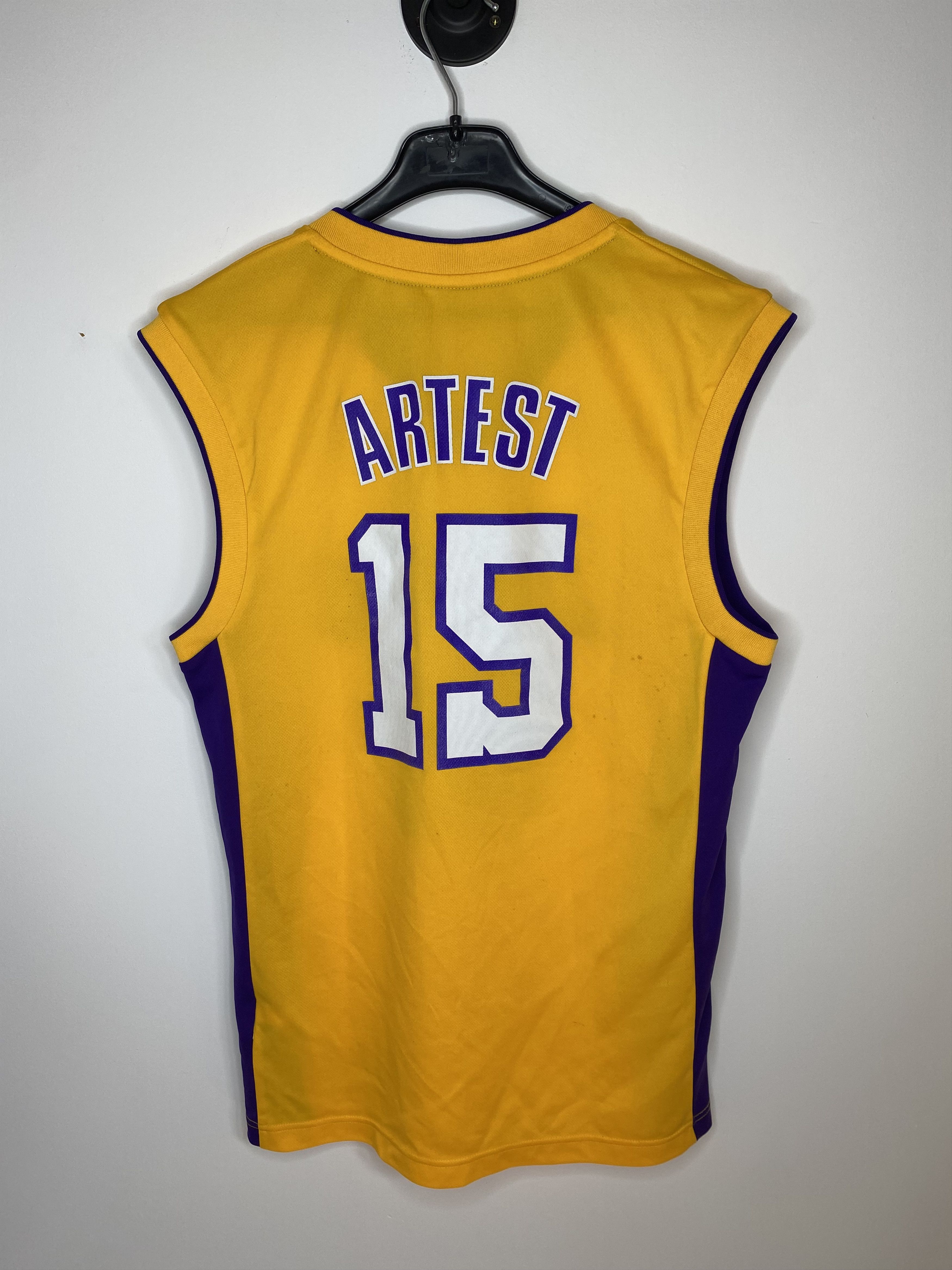 Adidas #12 LOS ANGELES LAKERS 2012 HOME BASKETBALL NBA JERSEY SHIRT Size US S / EU 44-46 / 1 - 2 Thumbnail