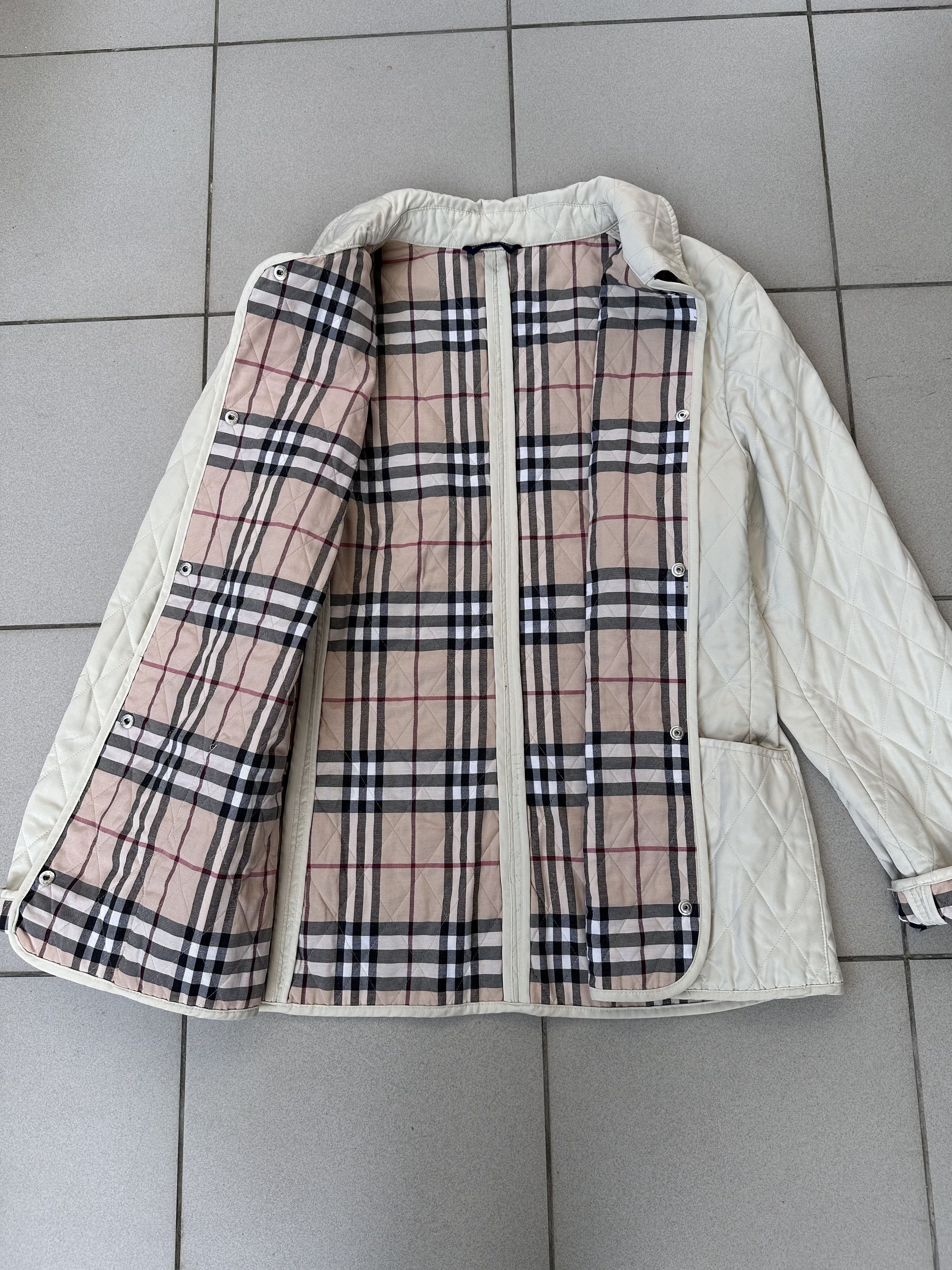 Burberry × Vintage Vintage Burberry nova check quilted women jacket Size L / US 10 / IT 46 - 12 Thumbnail