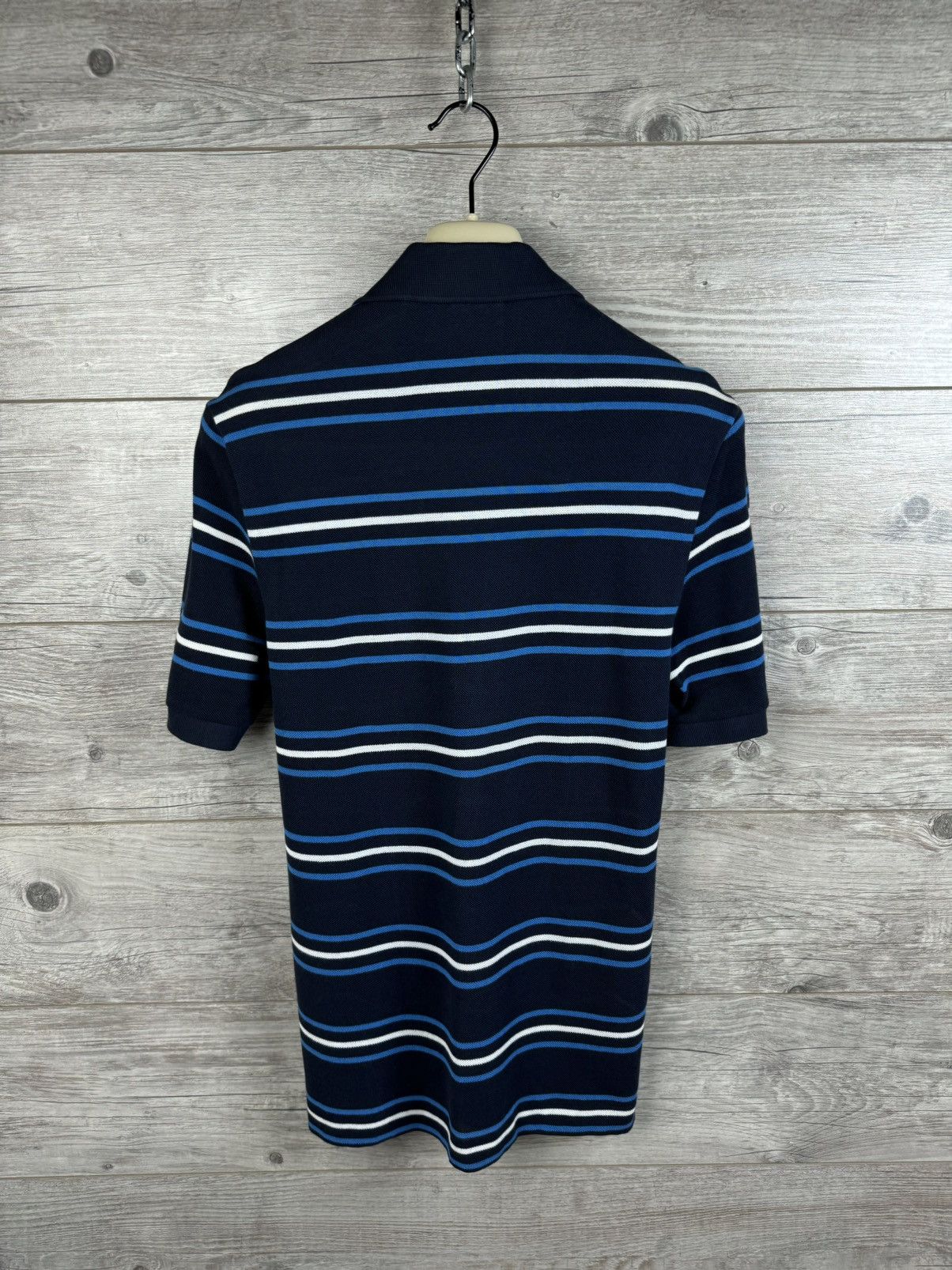 Vintage 🐊 LACOSTE STRIPED SHORT SLEEVE POLO SIZE S Size US S / EU 44-46 / 1 - 8 Thumbnail